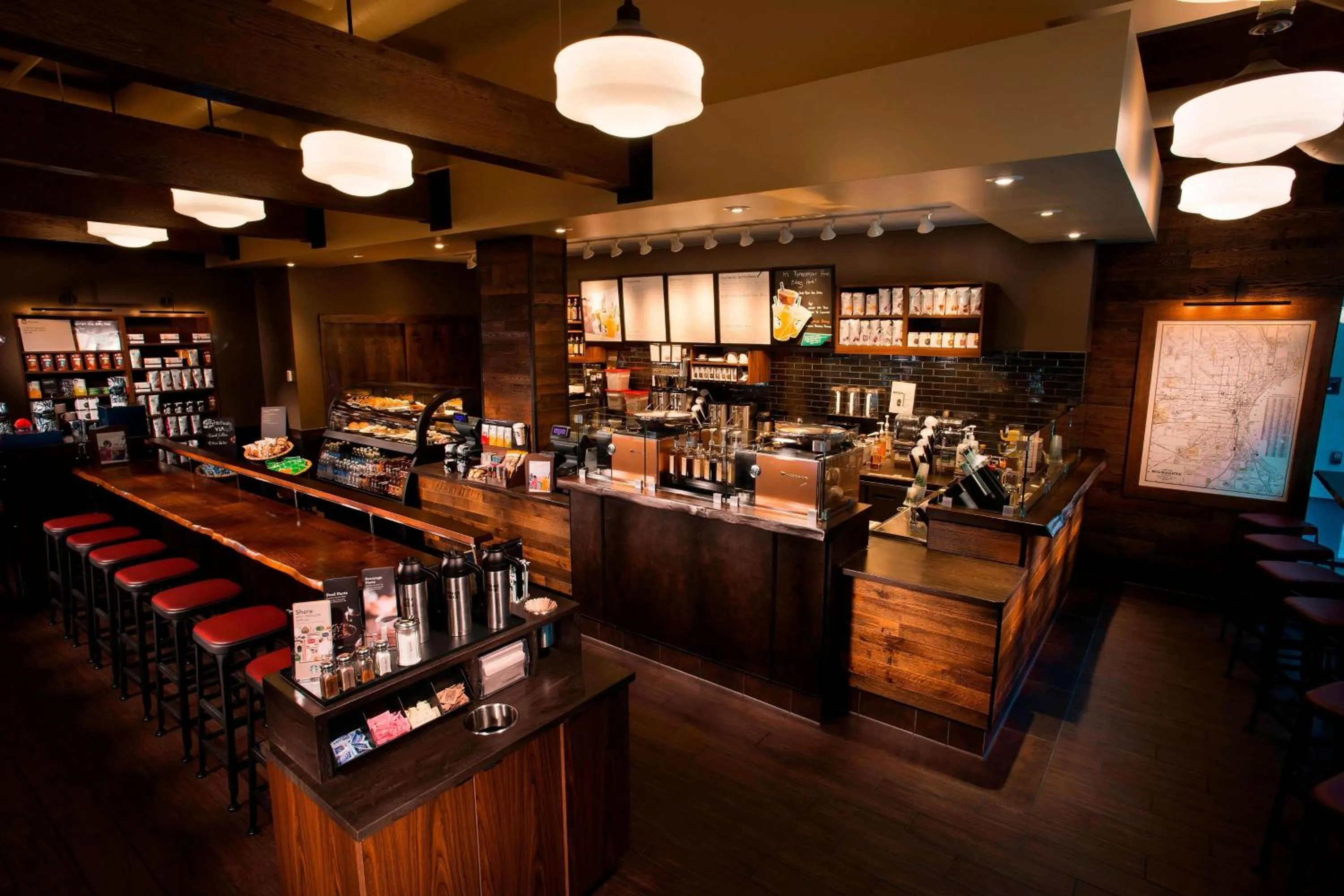 Restaurant/places to eat in Milwaukee Marriott Downtown