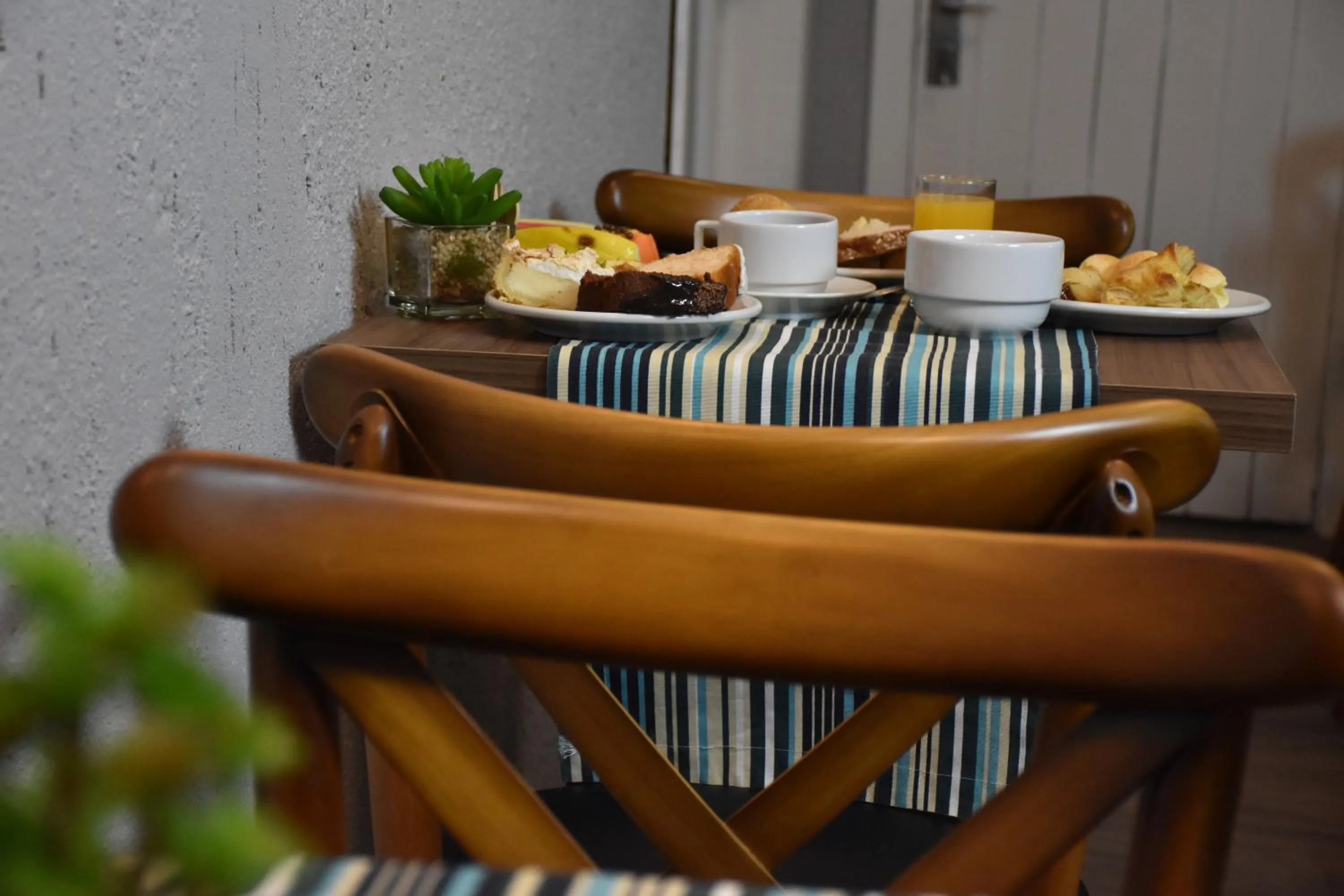 Continental breakfast in Pousada Solar Viena