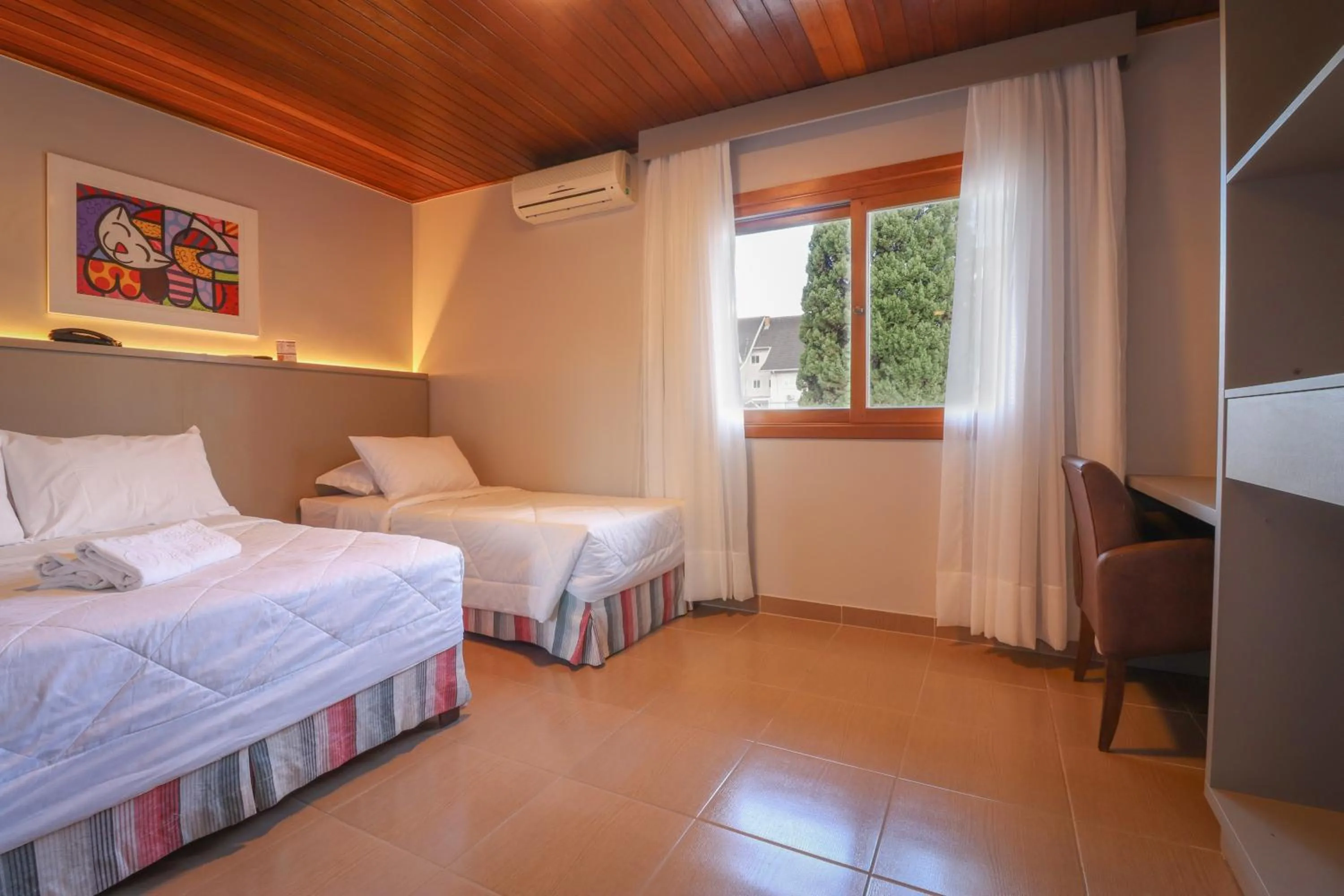 Bedroom, Bed in Pousada Solar Viena