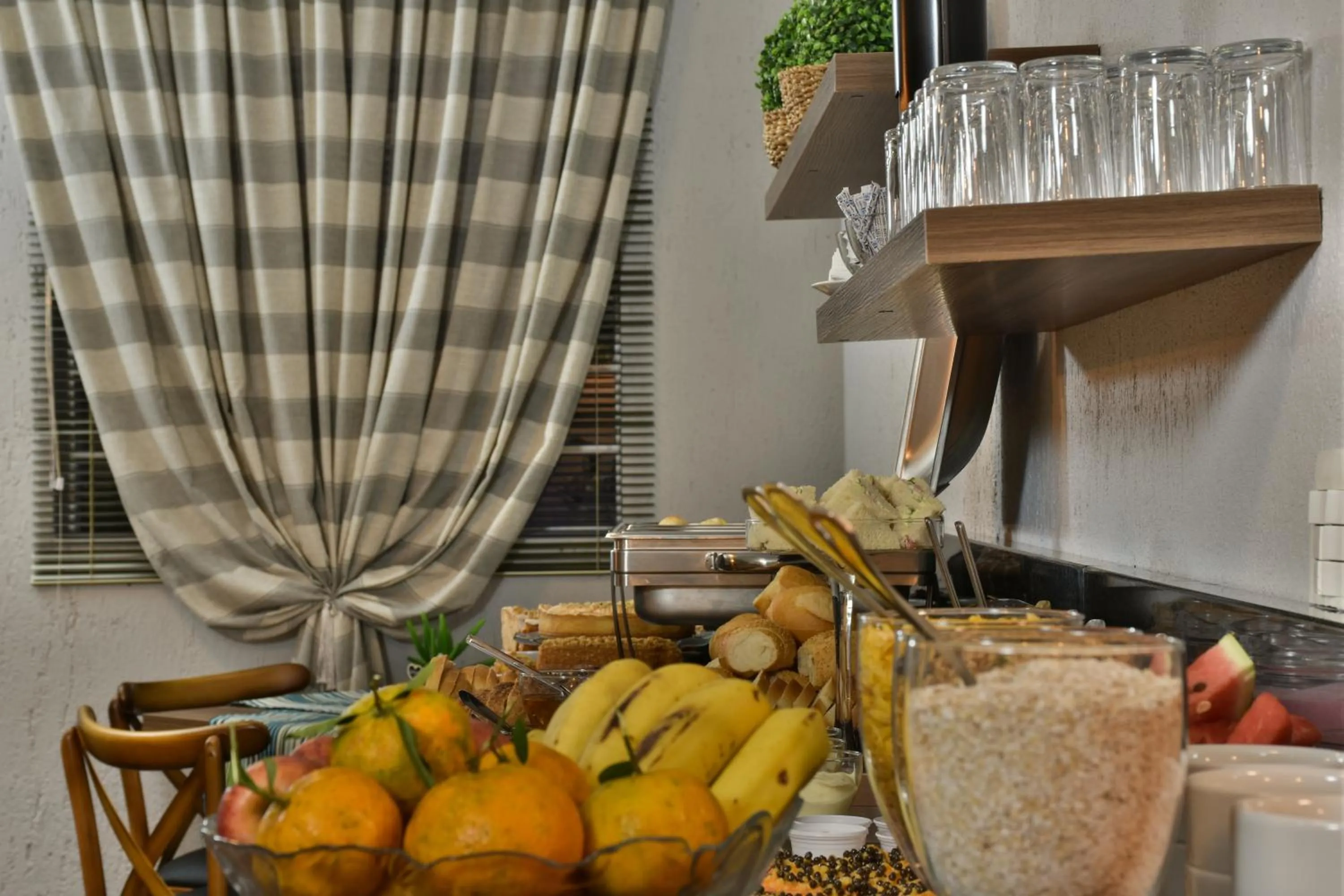 Continental breakfast in Pousada Solar Viena