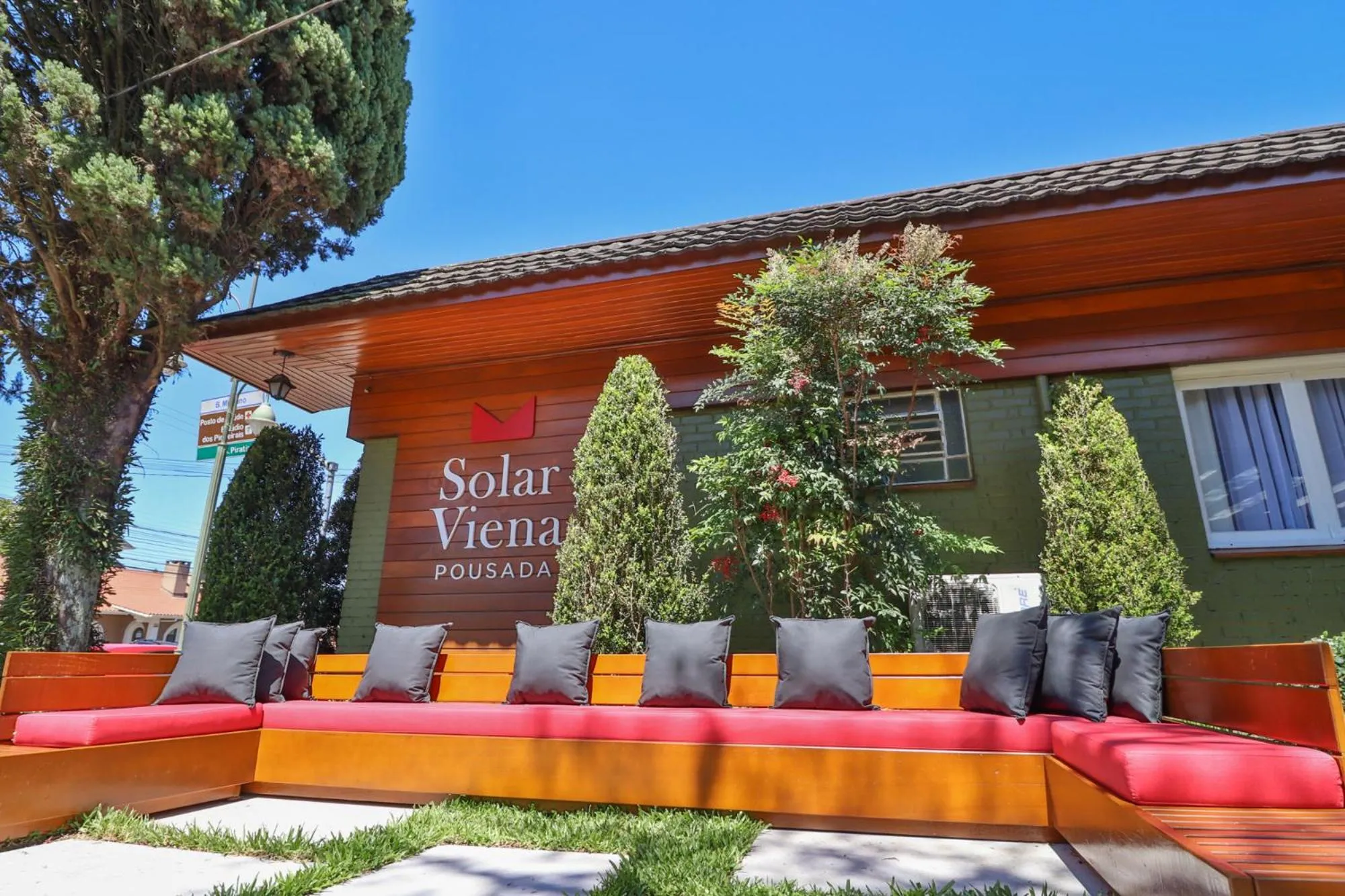 Property building in Pousada Solar Viena