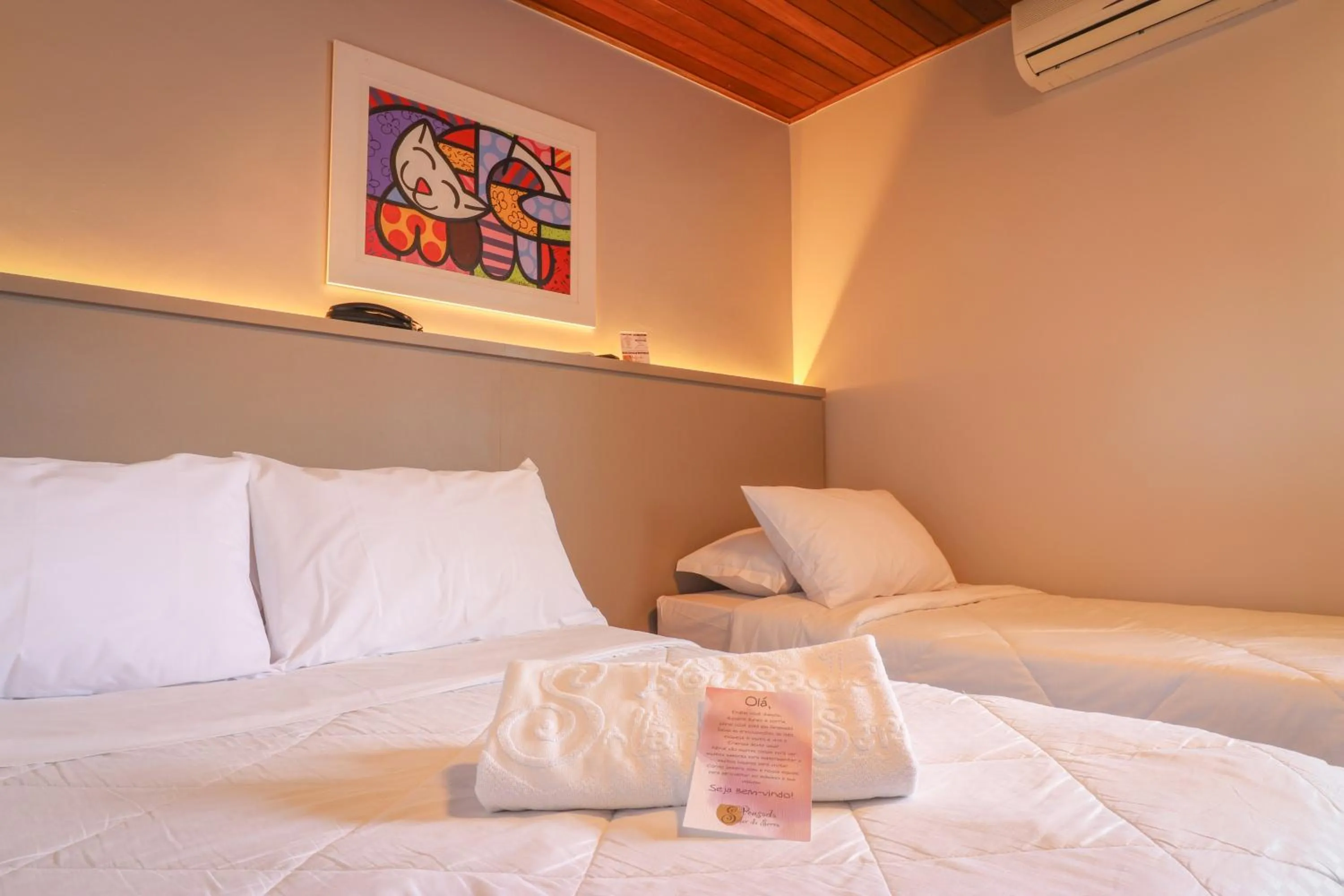 Bedroom, Bed in Pousada Solar Viena