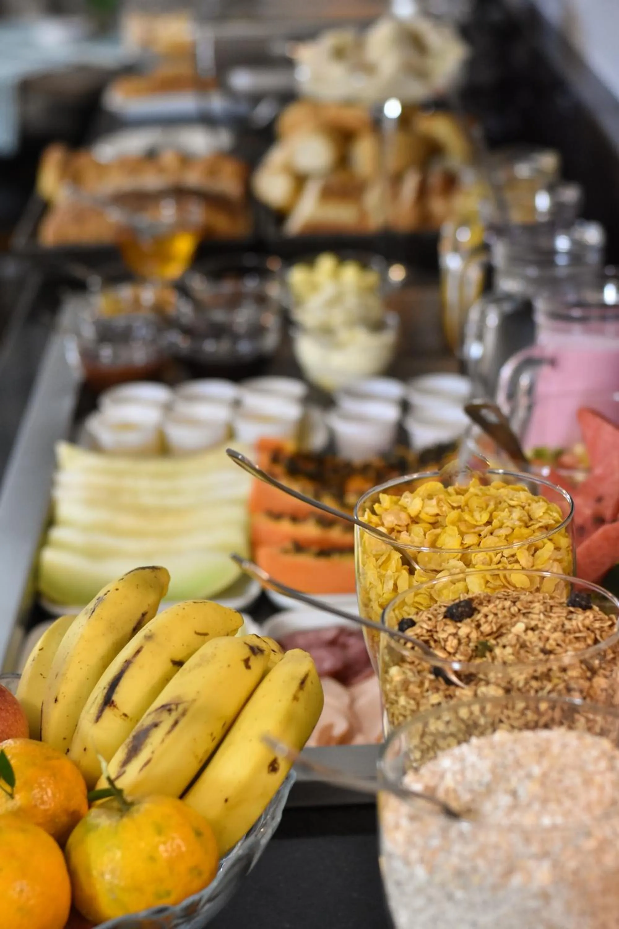 Continental breakfast in Pousada Solar Viena