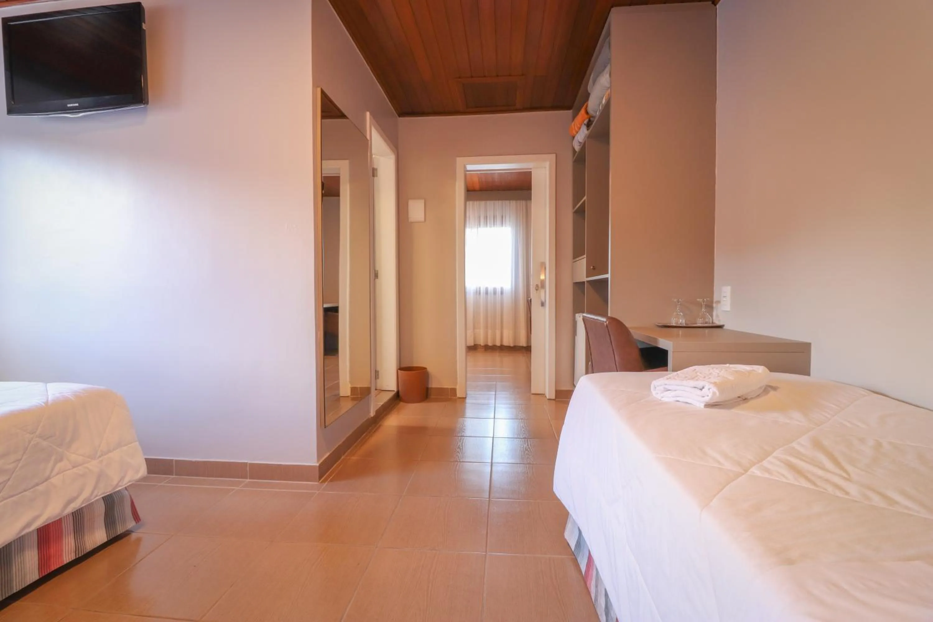 Bedroom, Bed in Pousada Solar Viena