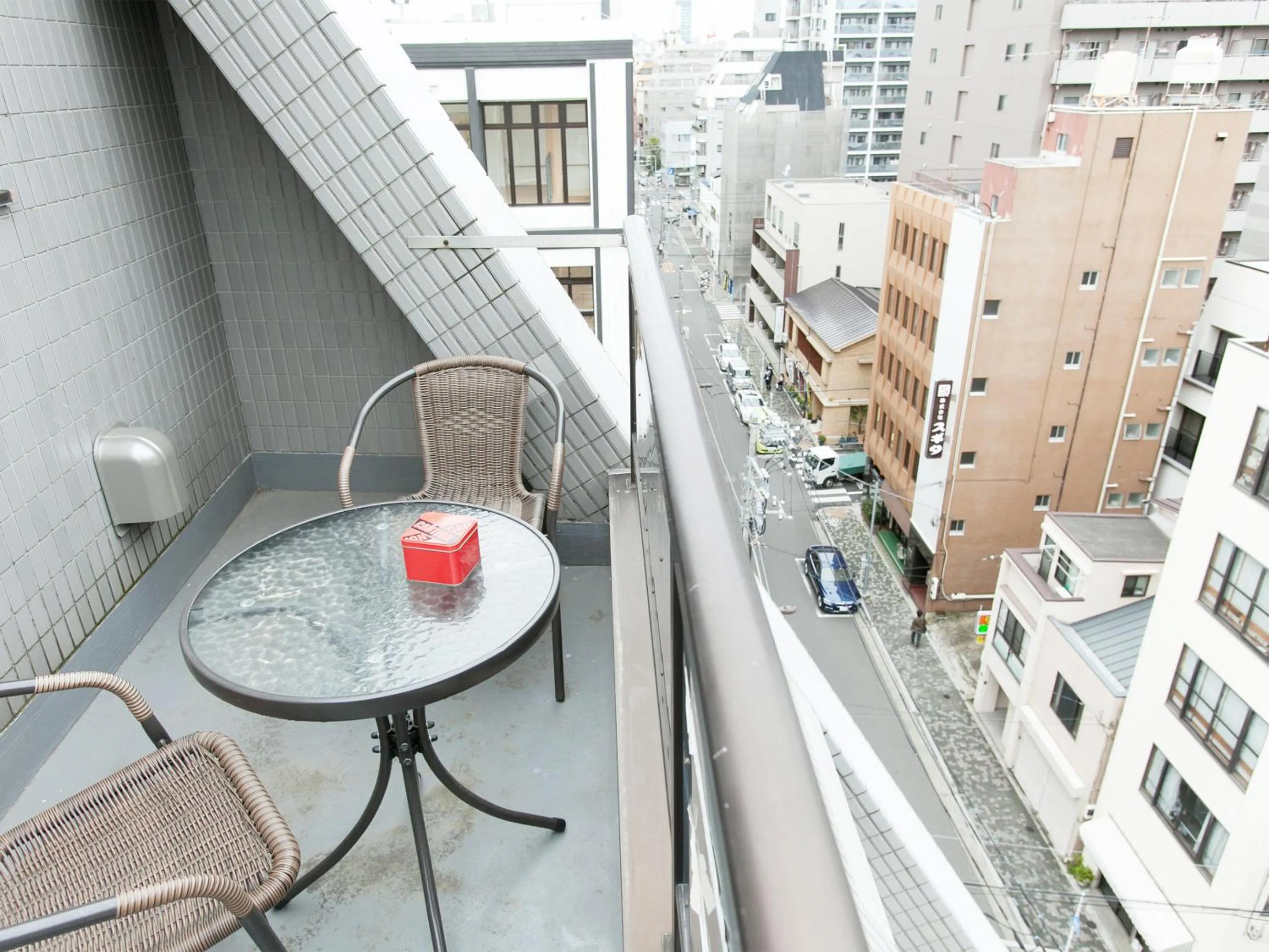 Balcony/Terrace in Hotel Cocoro Inn Asakusa Kuramae