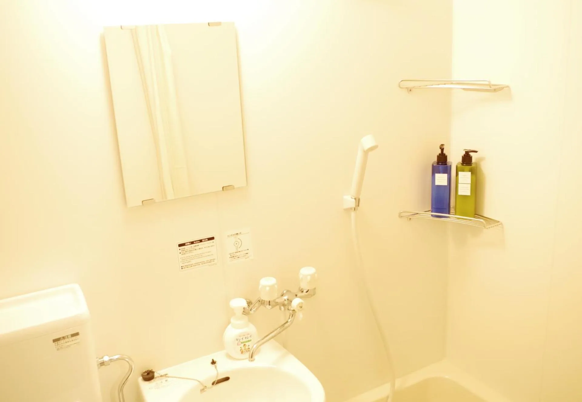 Shower in Hotel Cocoro Inn Asakusa Kuramae