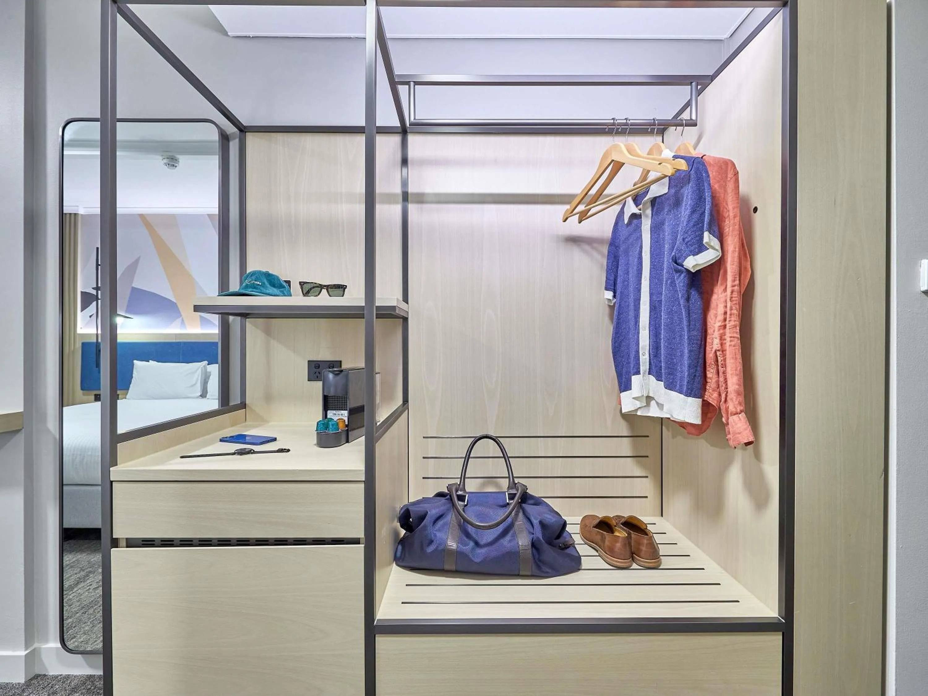 Bedroom in ibis Perth