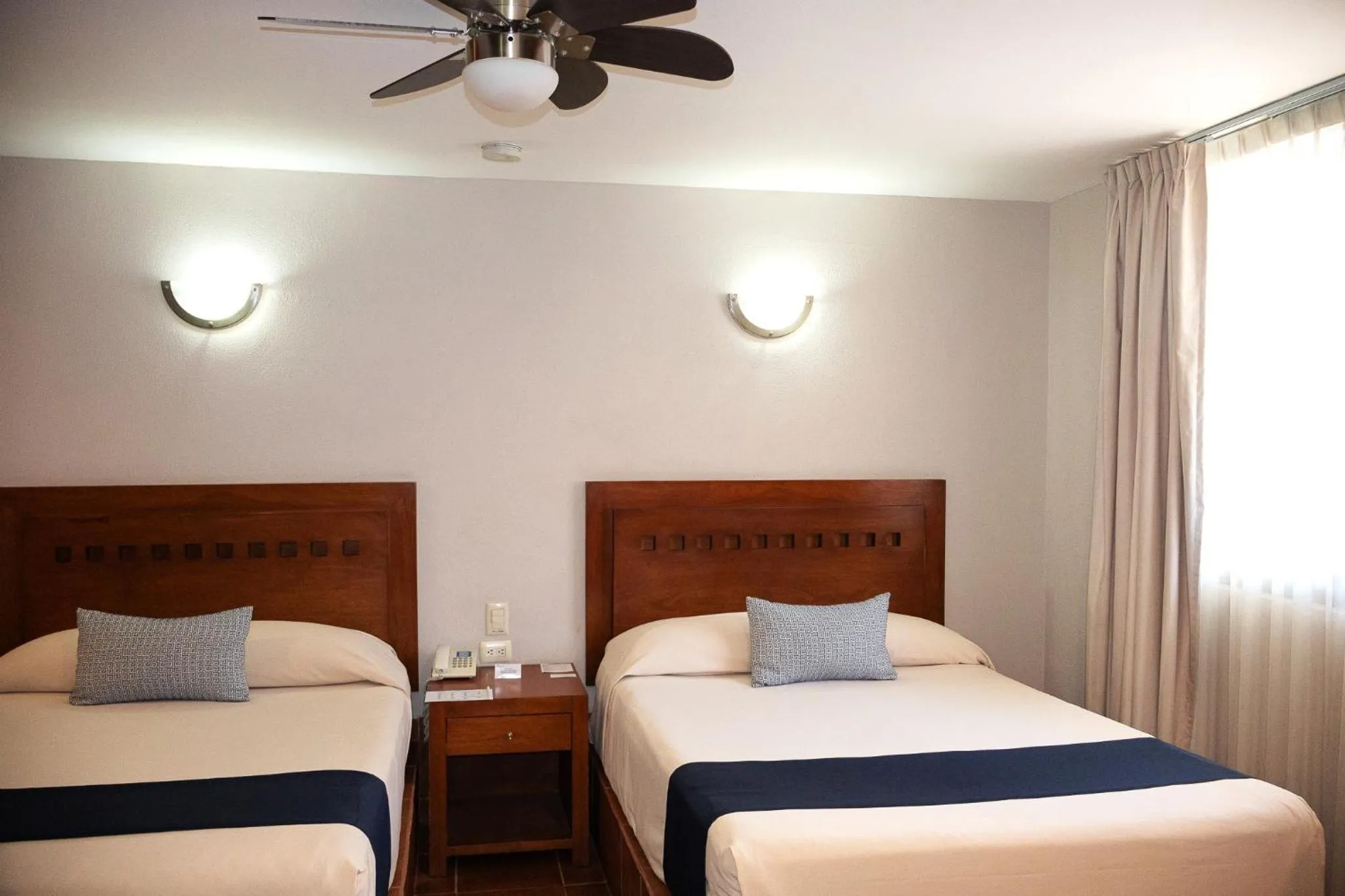 Bed in Hotel Panamerican