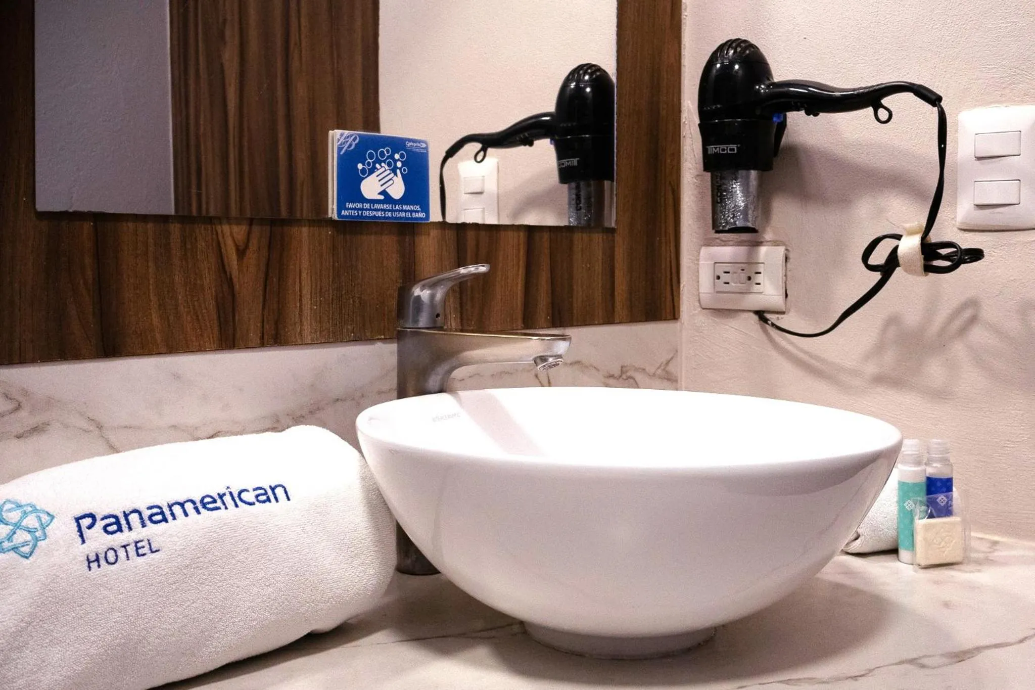 Bathroom in Hotel Panamerican
