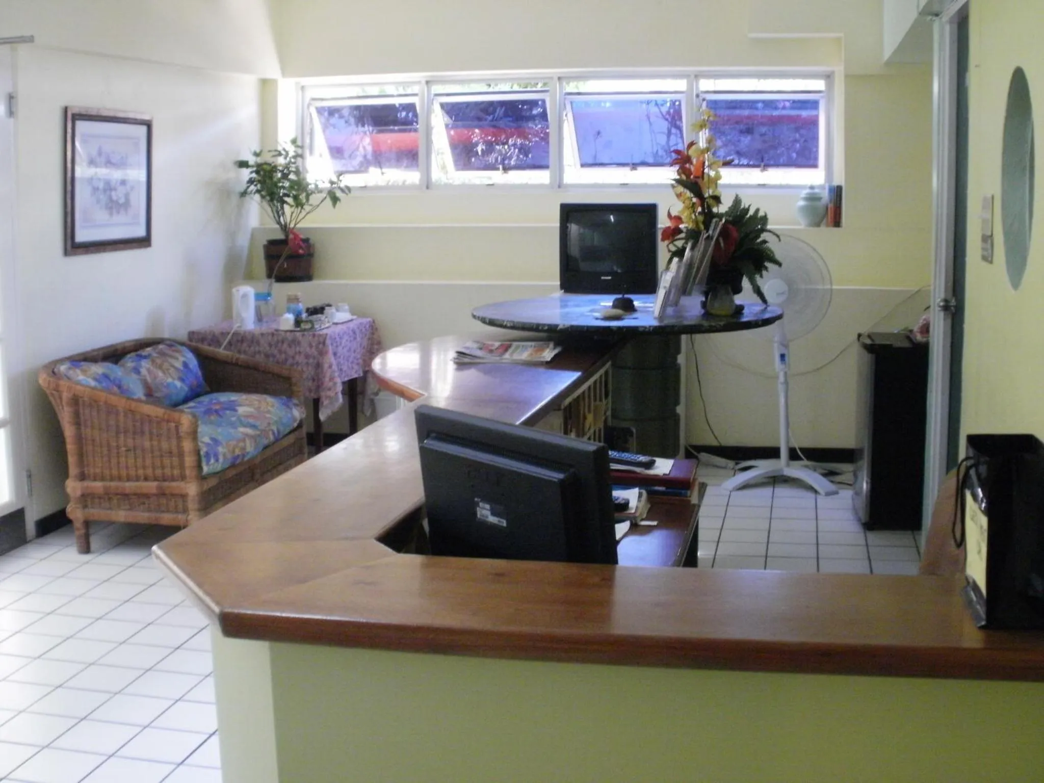 Day in Pineapple Court Hotel