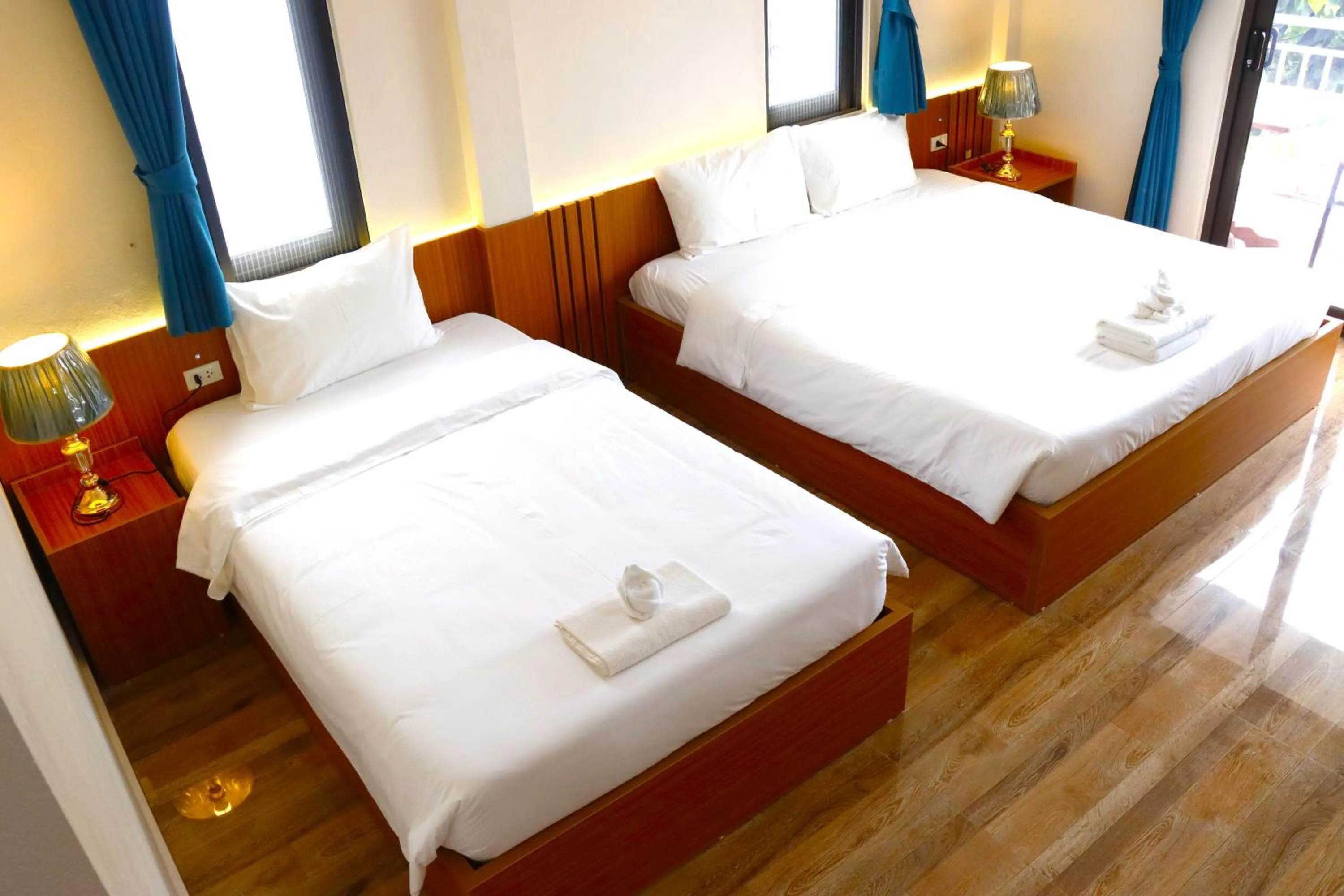 Bed in Hoang Kim Hotel