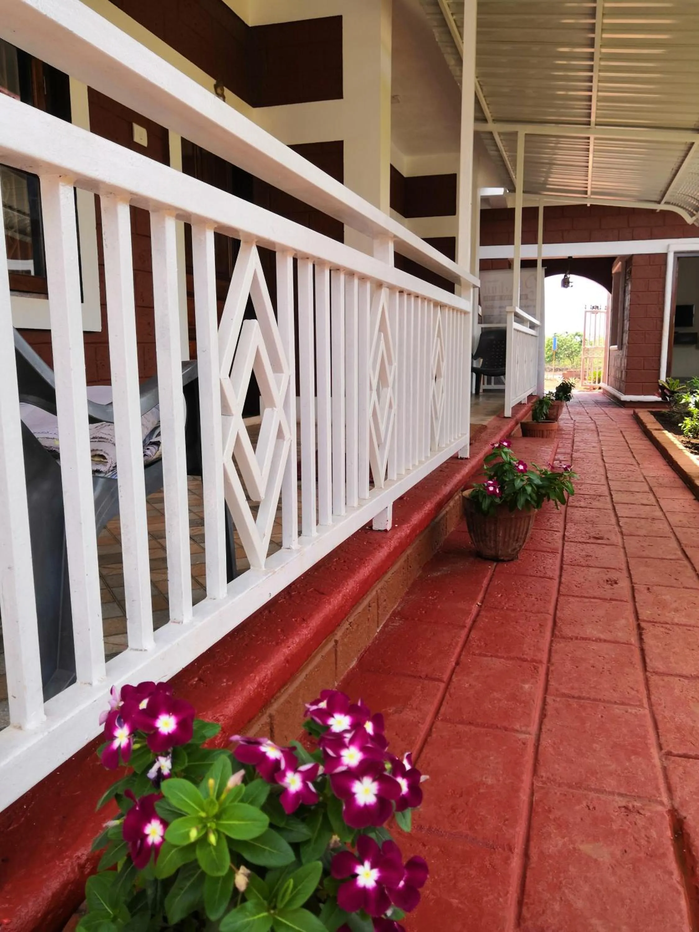 Facade/entrance in Redstone House by Oxystays Hospitality