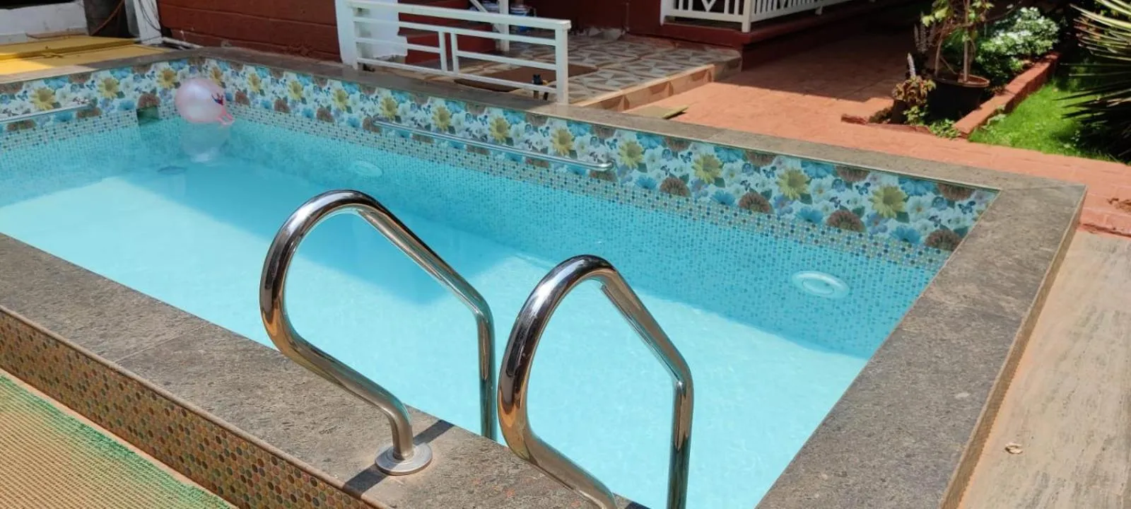 Swimming pool in Redstone House by Oxystays Hospitality