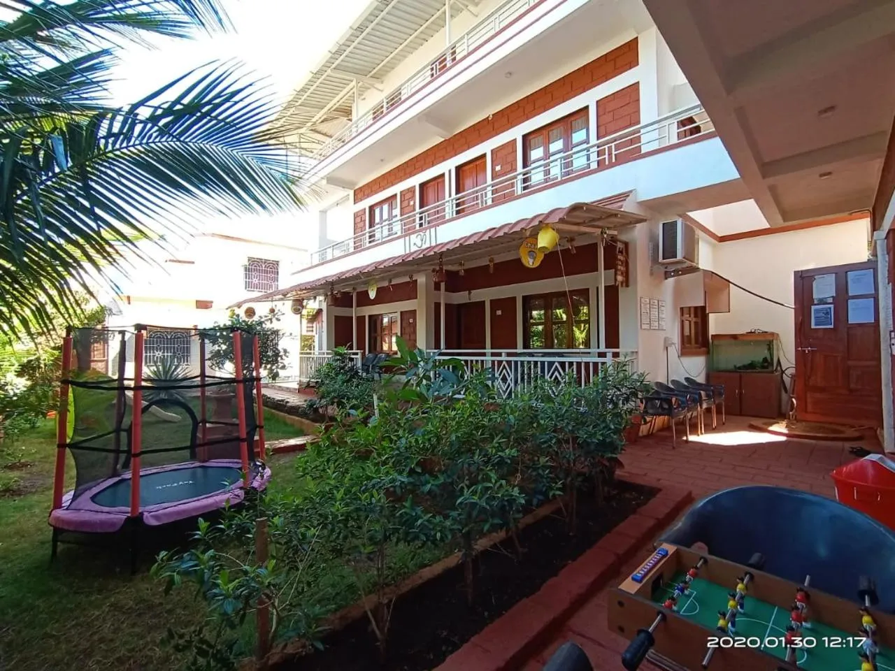Patio in Redstone House by Oxystays Hospitality