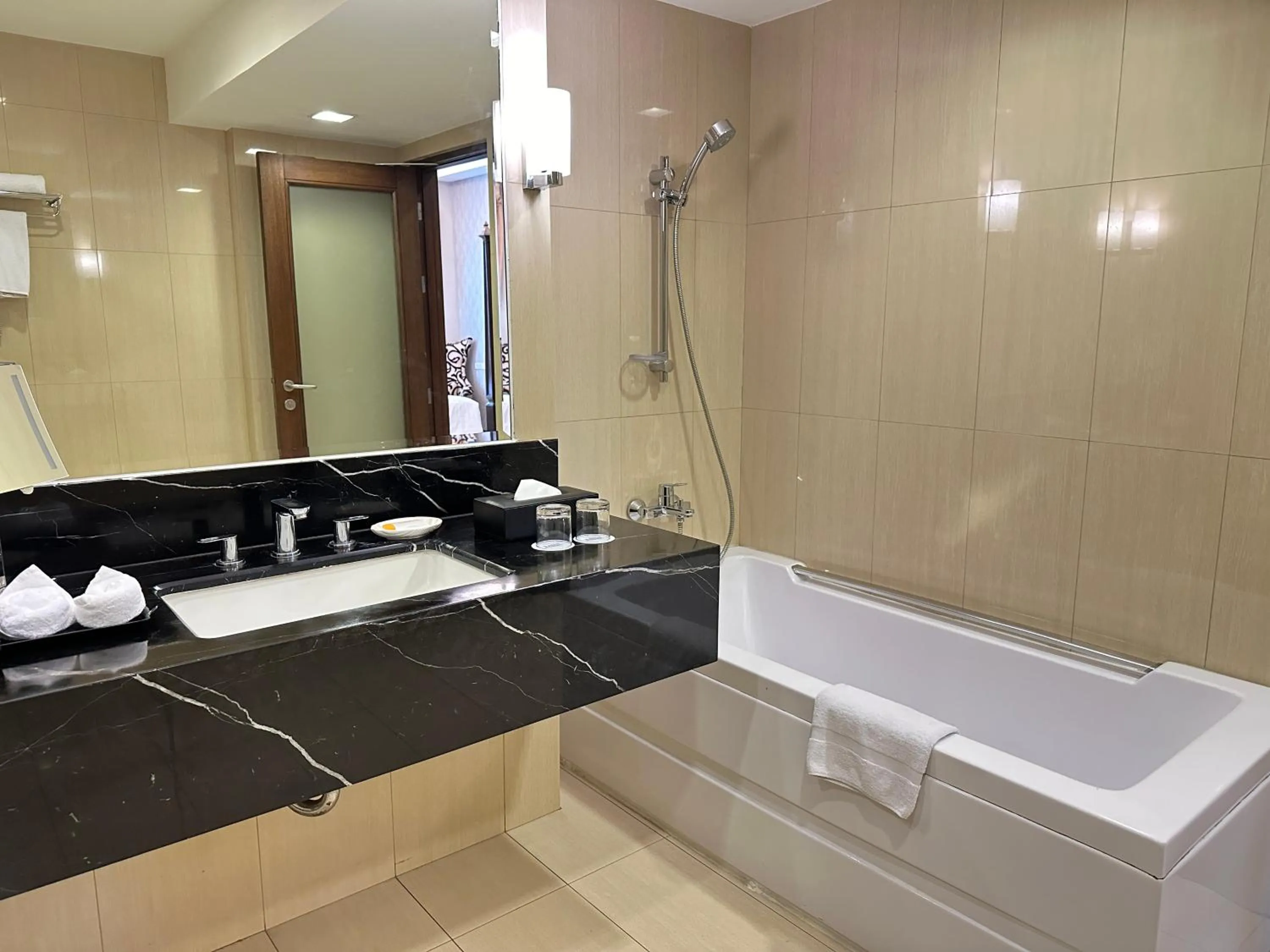 Bathroom in Luxent Hotel