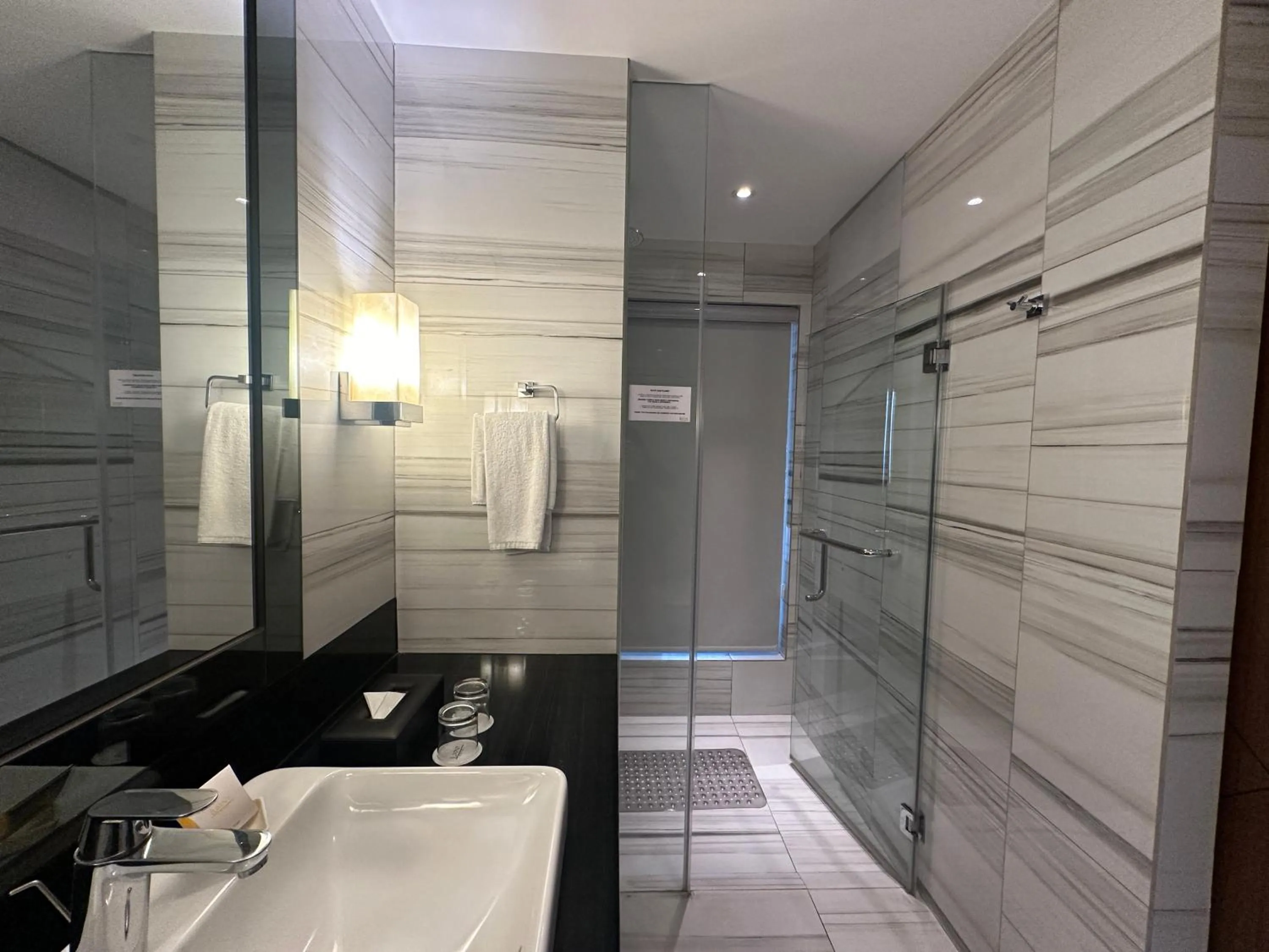 Bathroom in Luxent Hotel