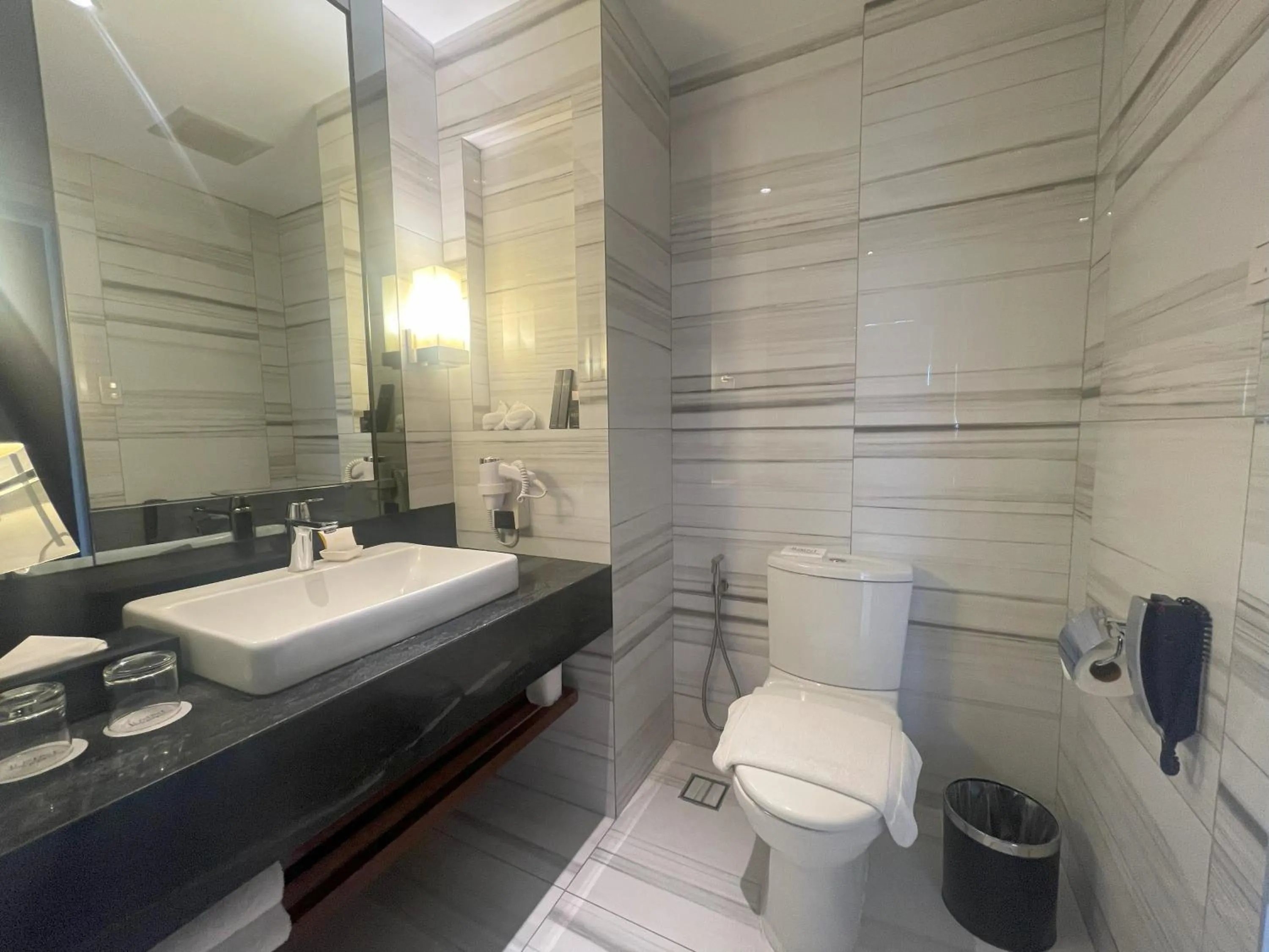 Bathroom in Luxent Hotel