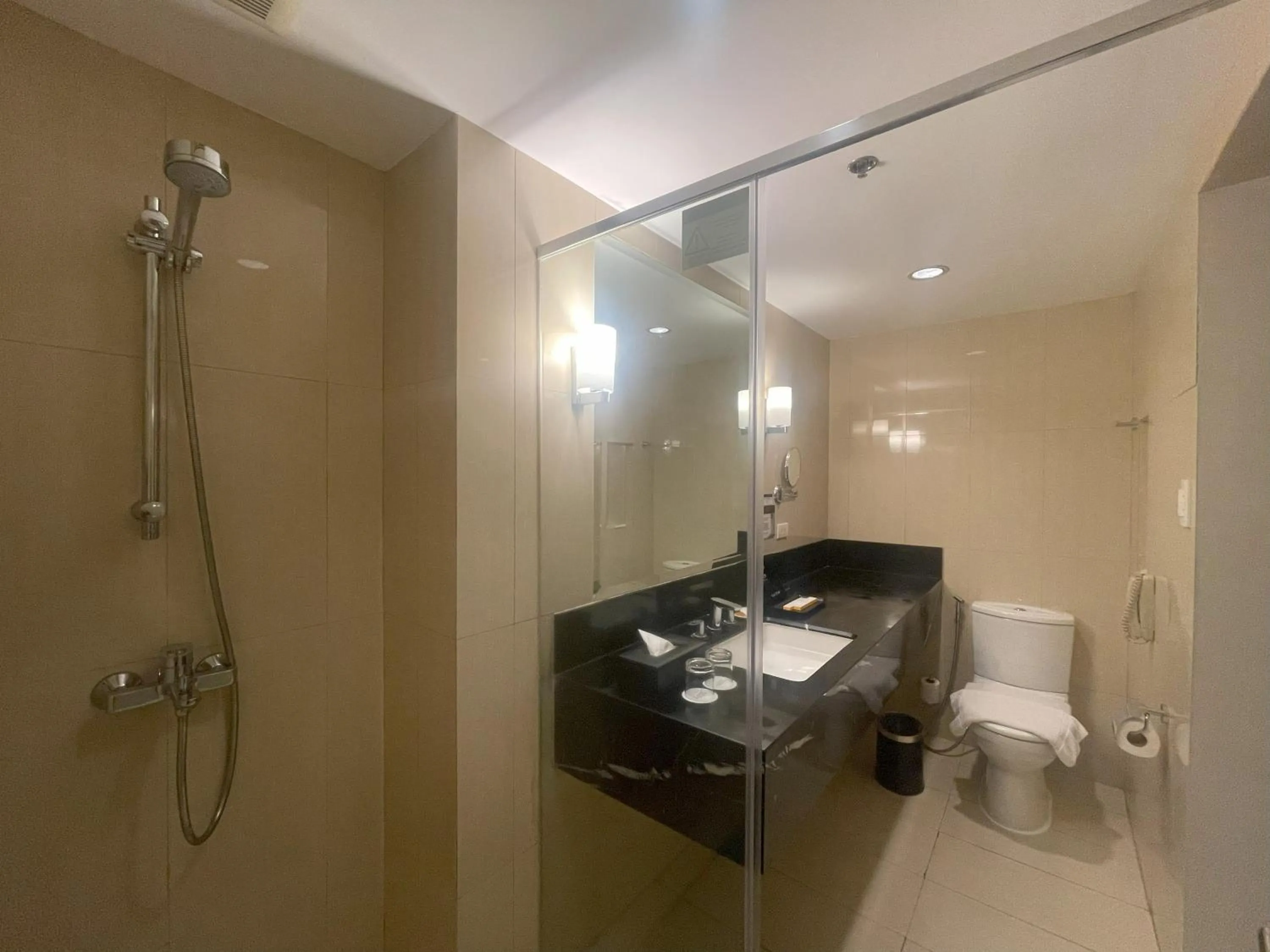 Bathroom in Luxent Hotel