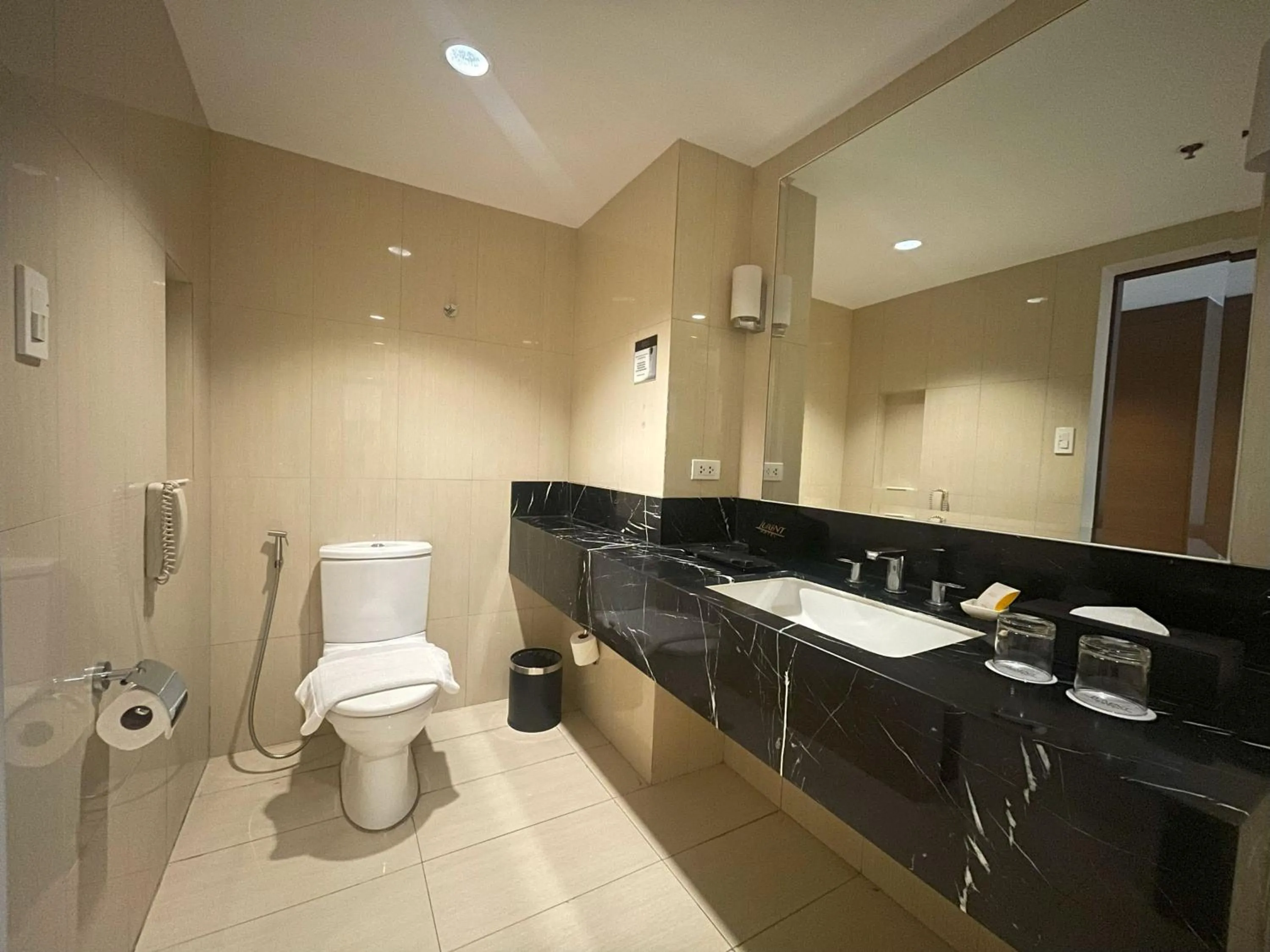 Bathroom in Luxent Hotel