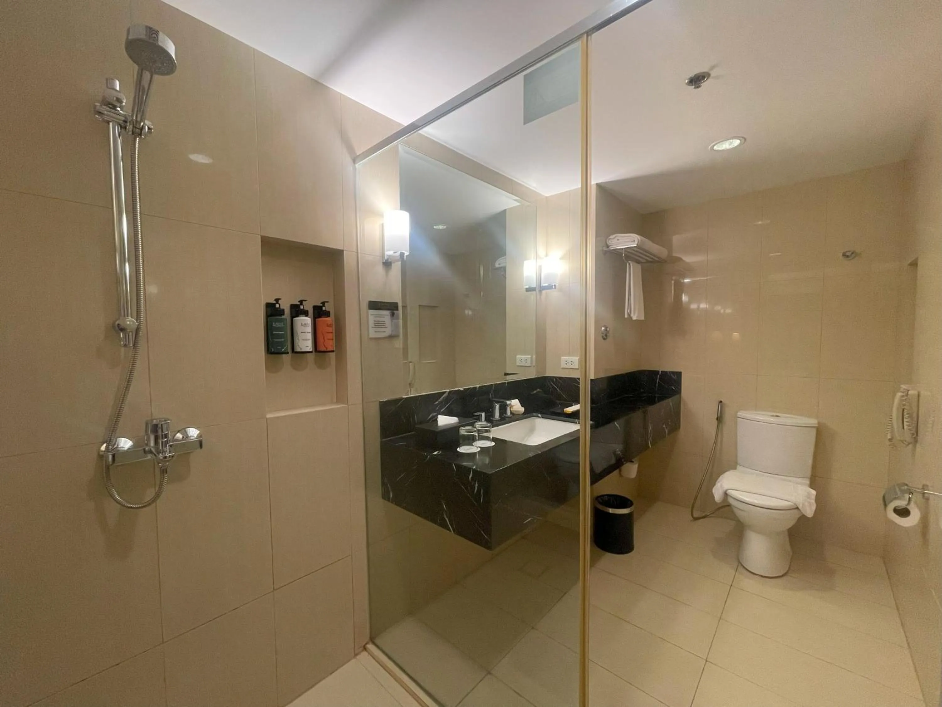 Bathroom in Luxent Hotel