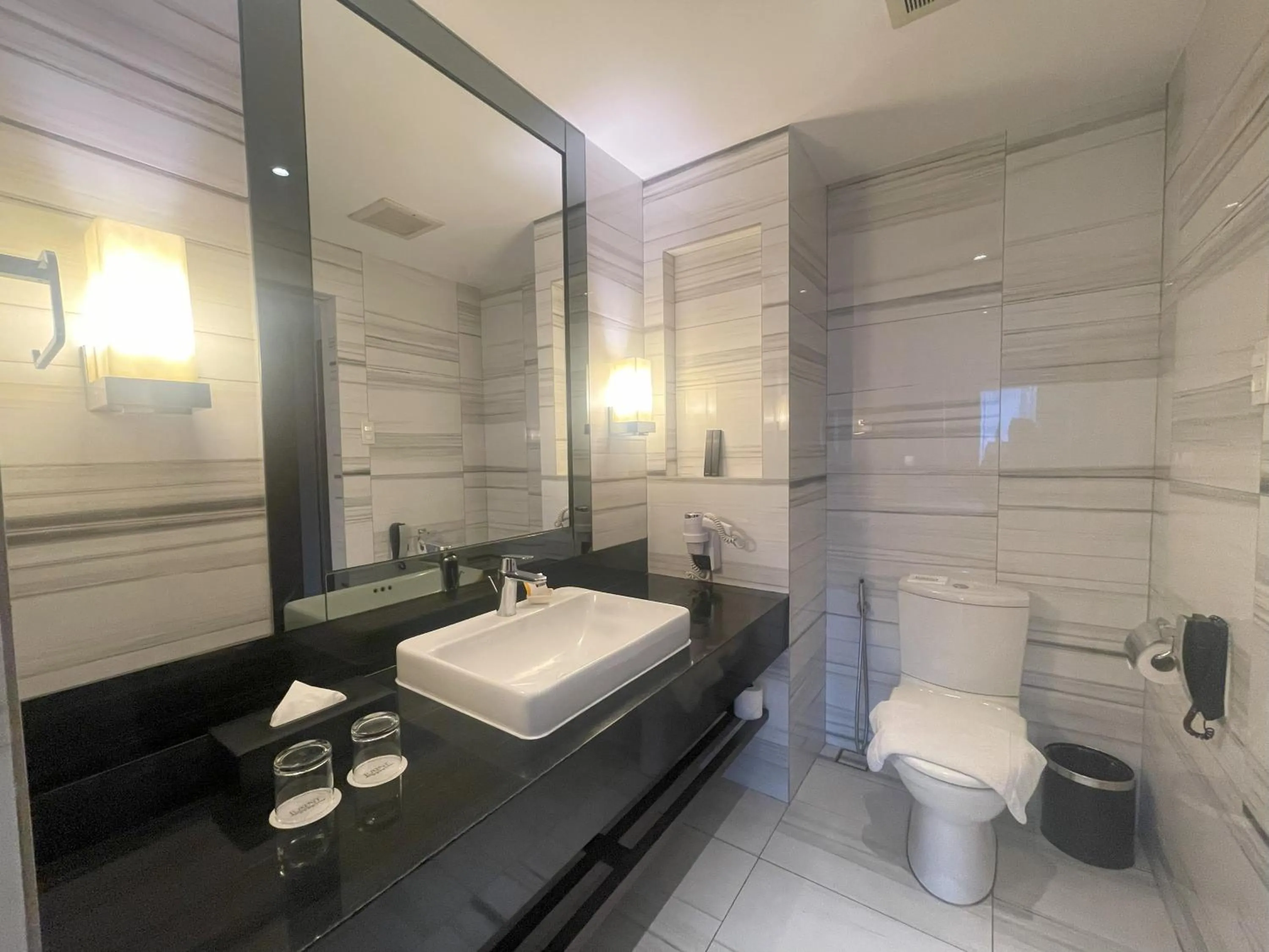 Bathroom in Luxent Hotel