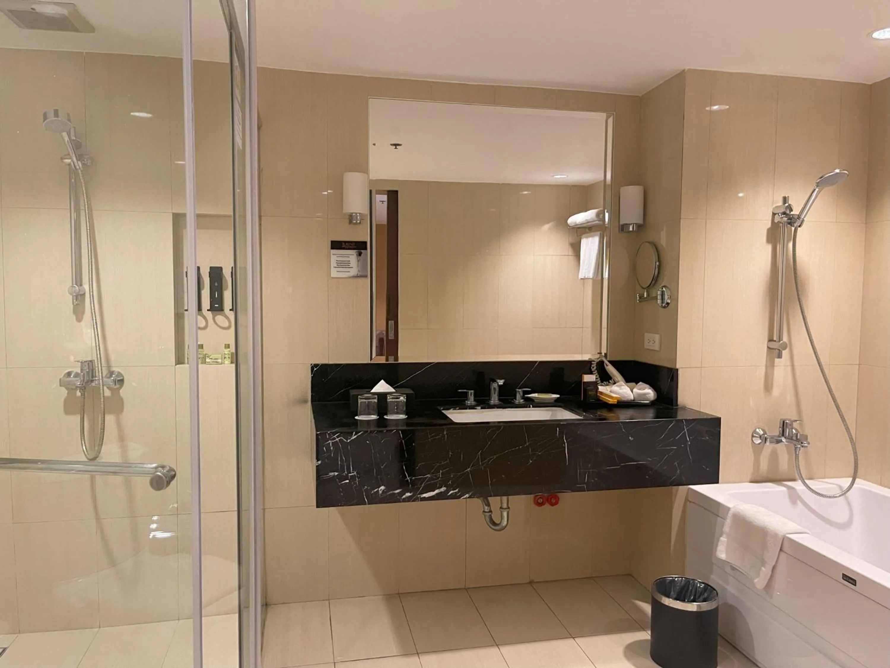 Bathroom in Luxent Hotel