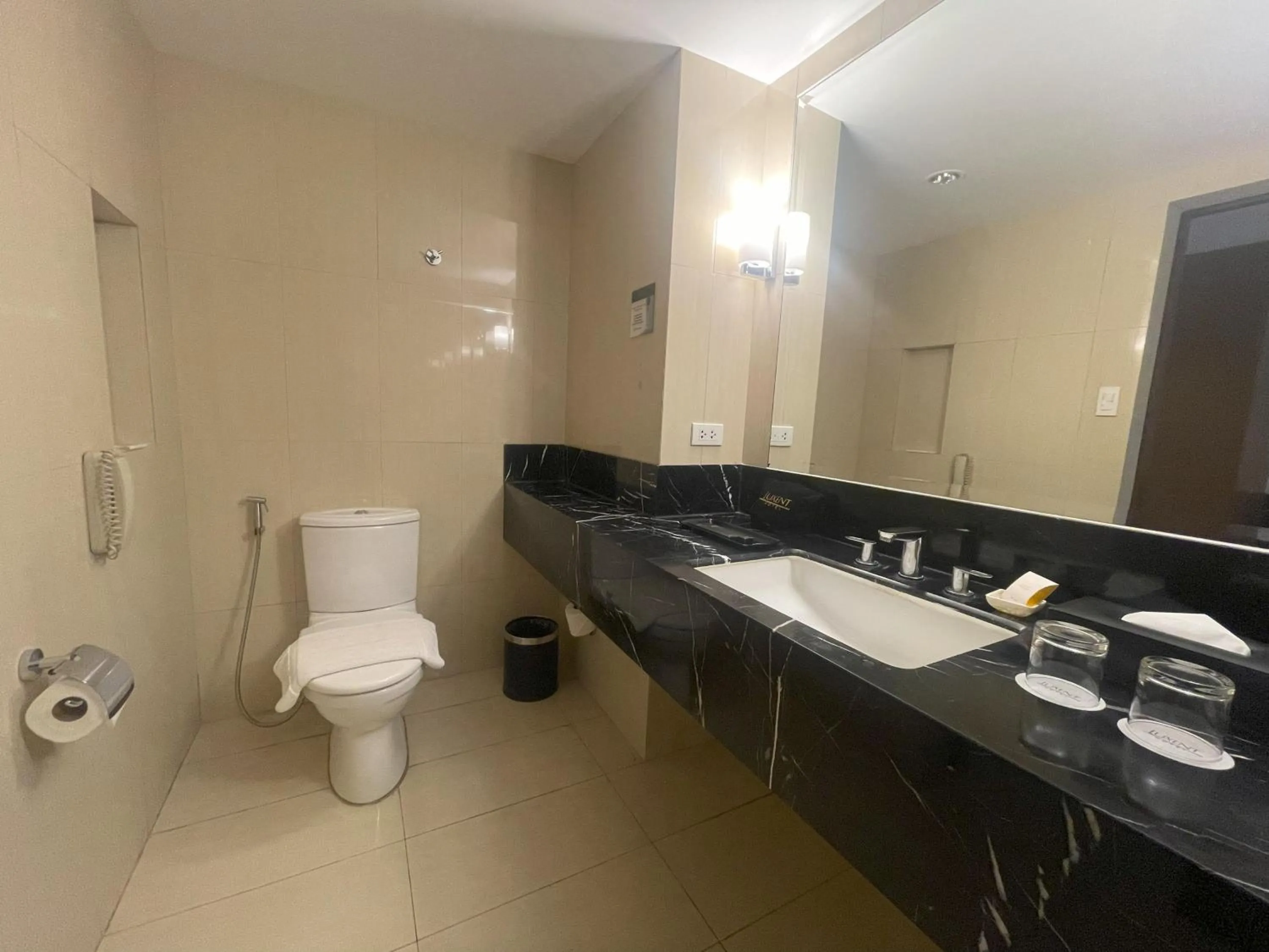 Bathroom in Luxent Hotel