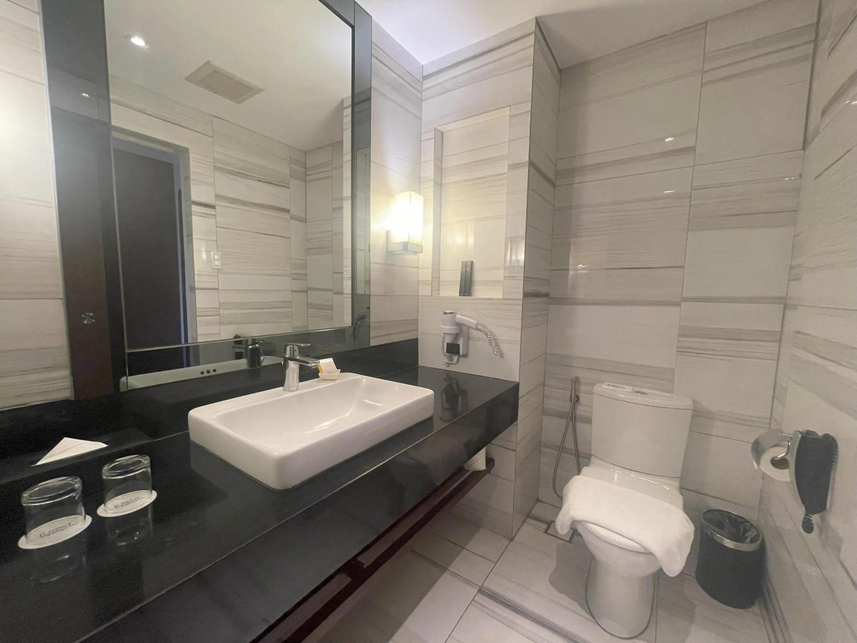 Bathroom in Luxent Hotel