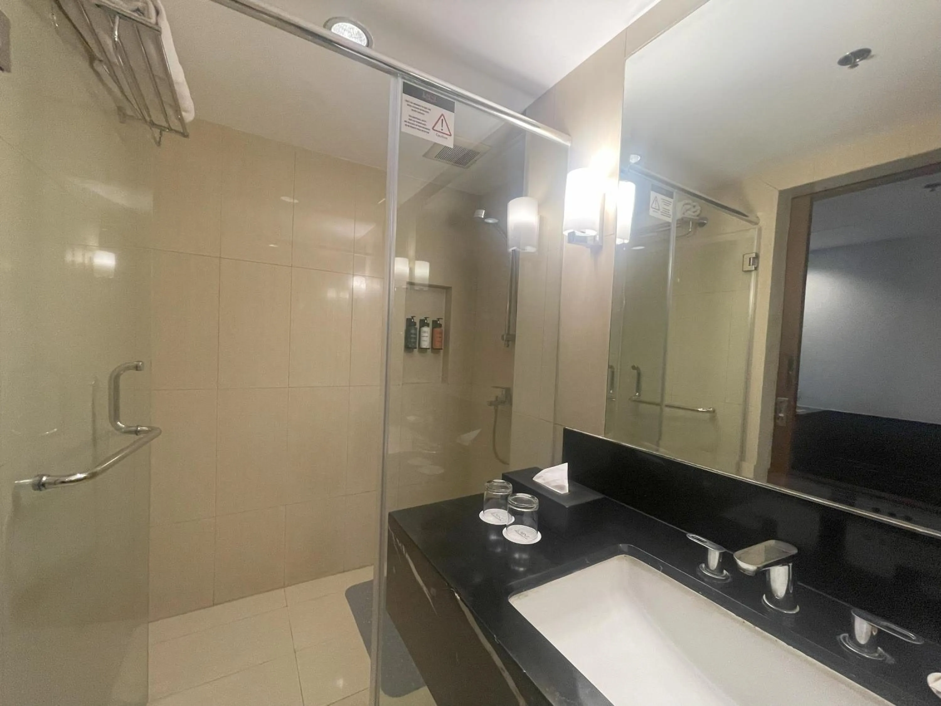 Bathroom in Luxent Hotel