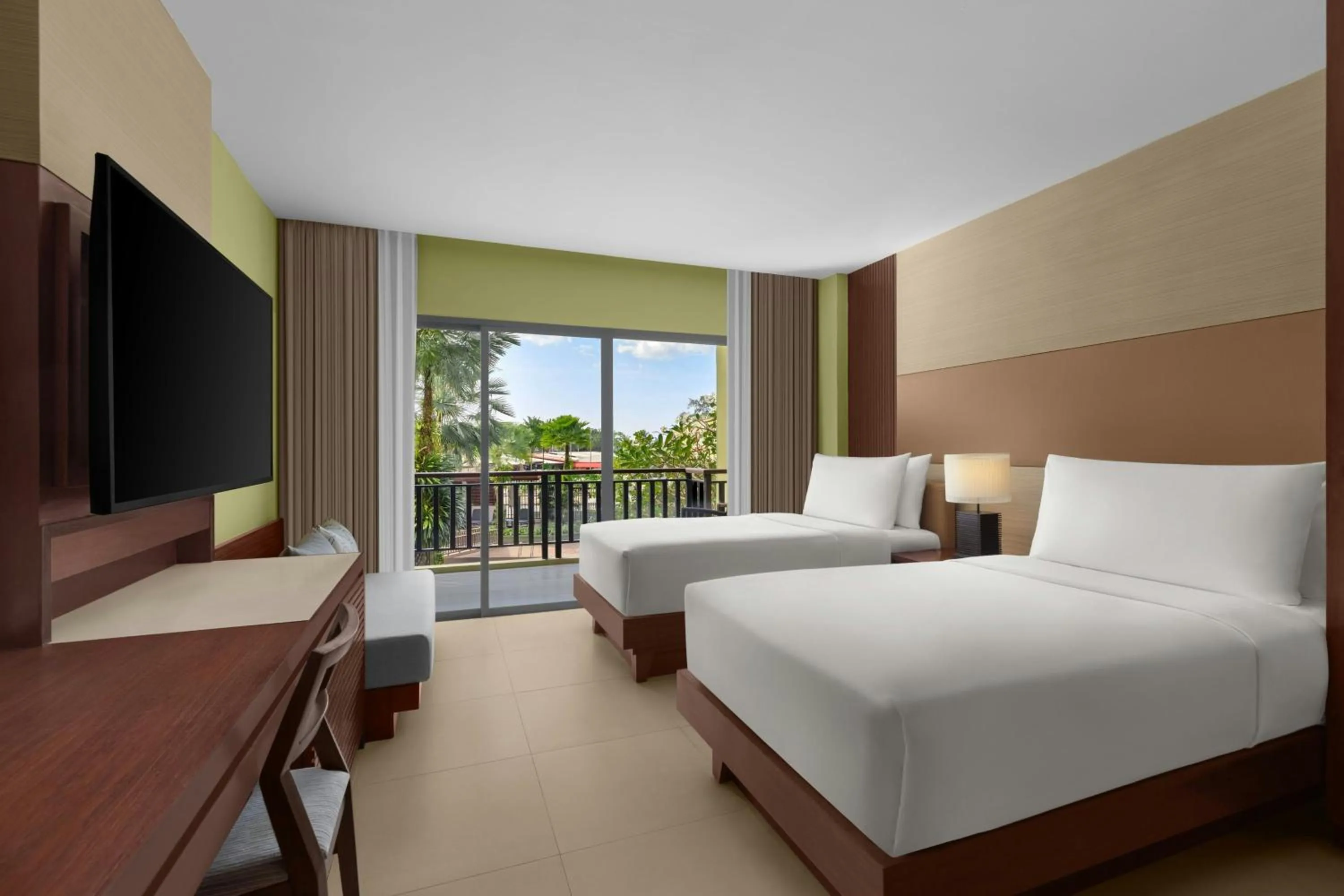 Photo of the whole room, Bed in Courtyard by Marriott Phuket, Patong Beach Resort