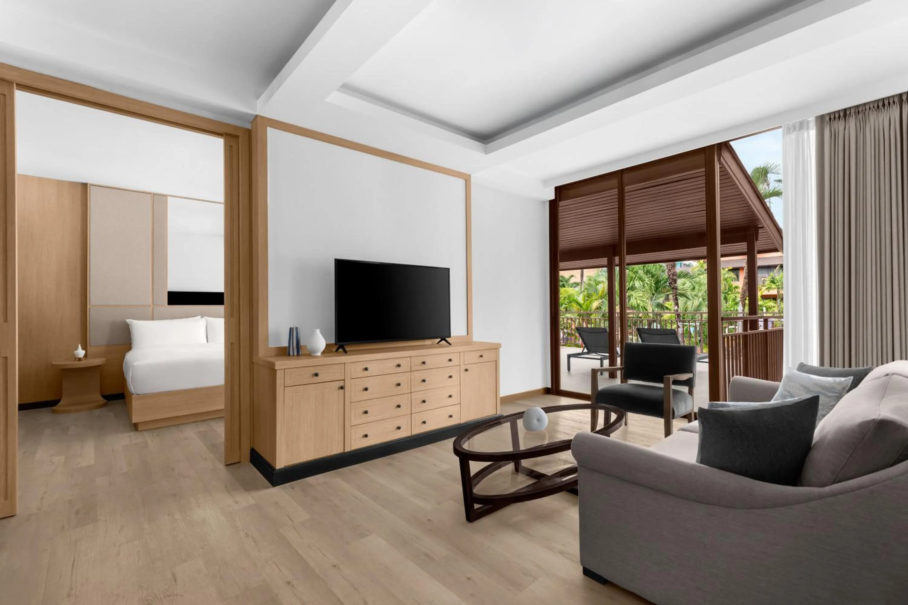 Living room, Bed in Courtyard by Marriott Phuket, Patong Beach Resort