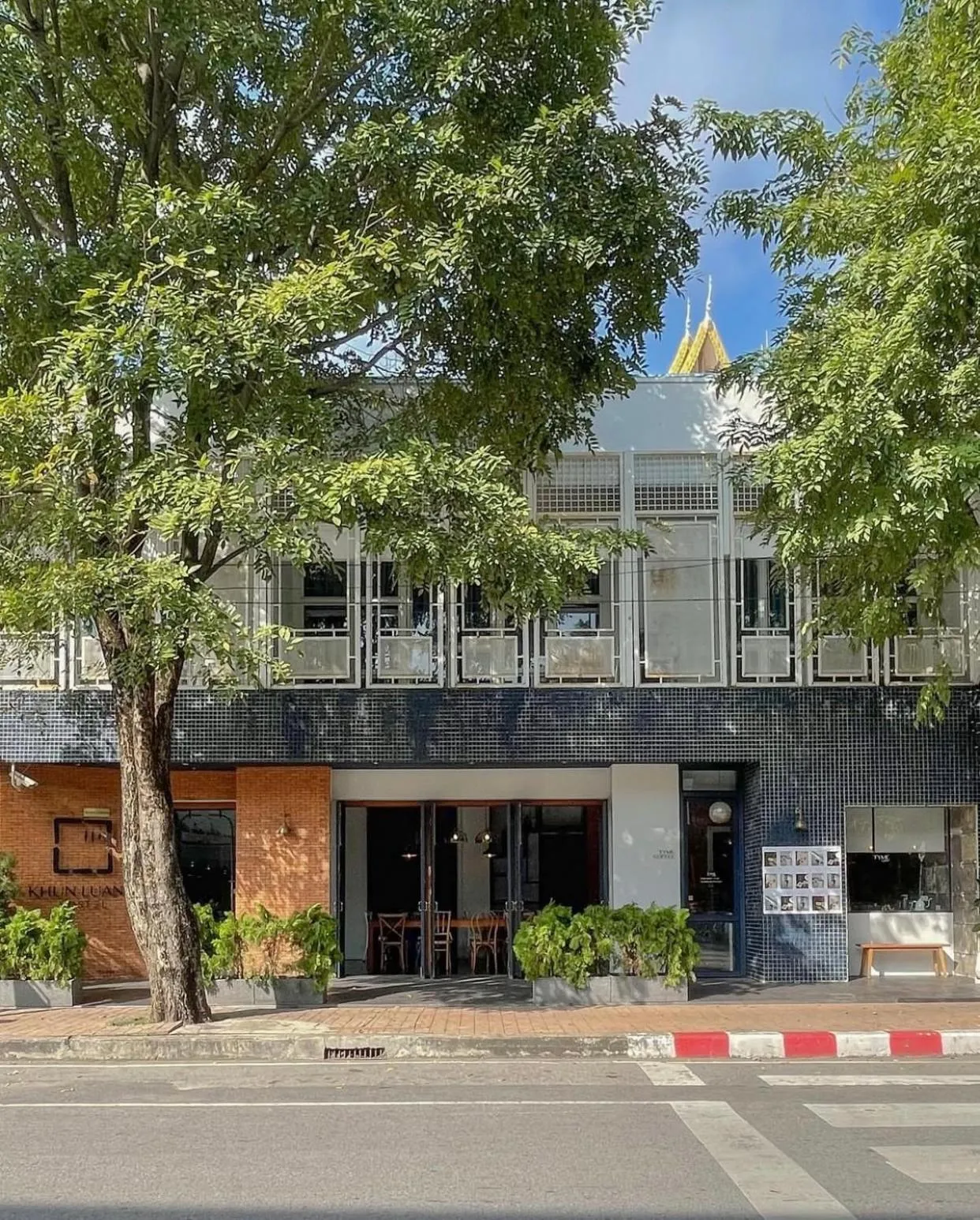 View (from property/room) in Khunluang Hostel