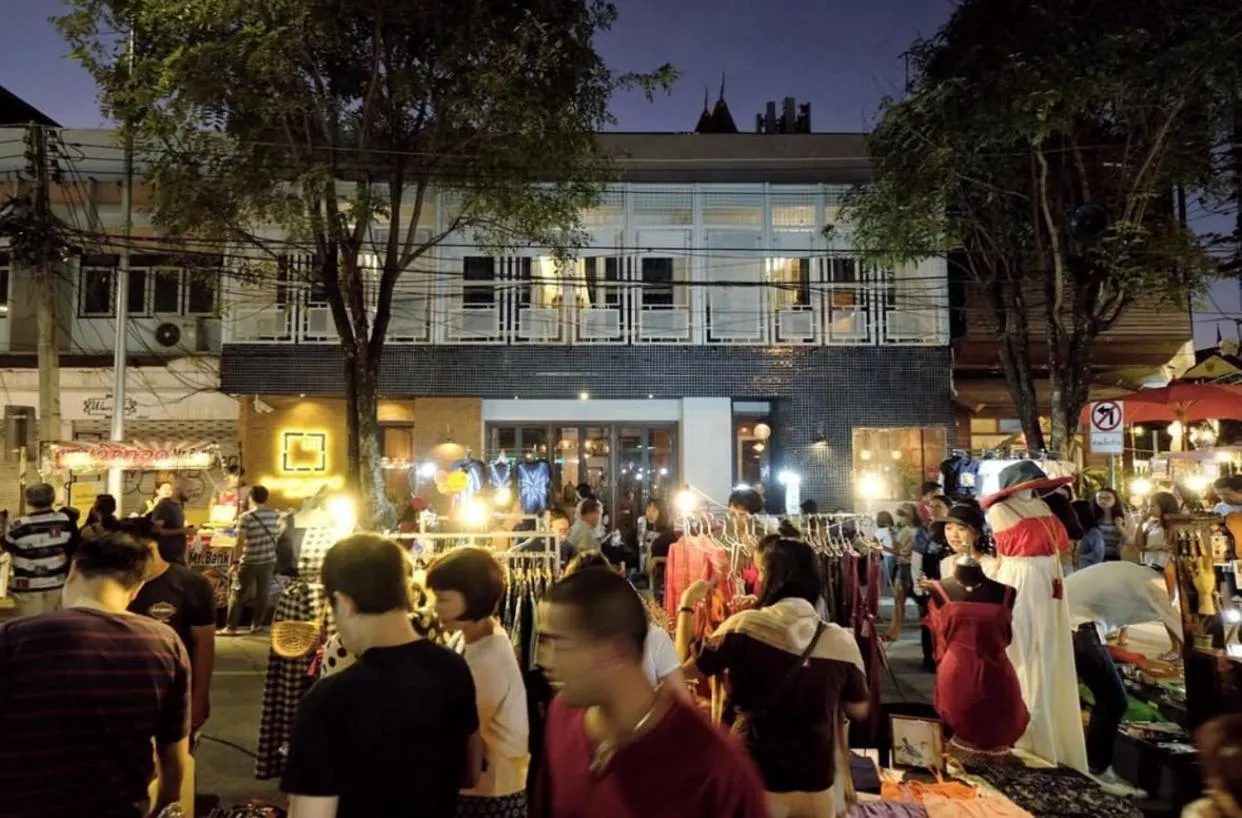 View (from property/room) in Khunluang Hostel