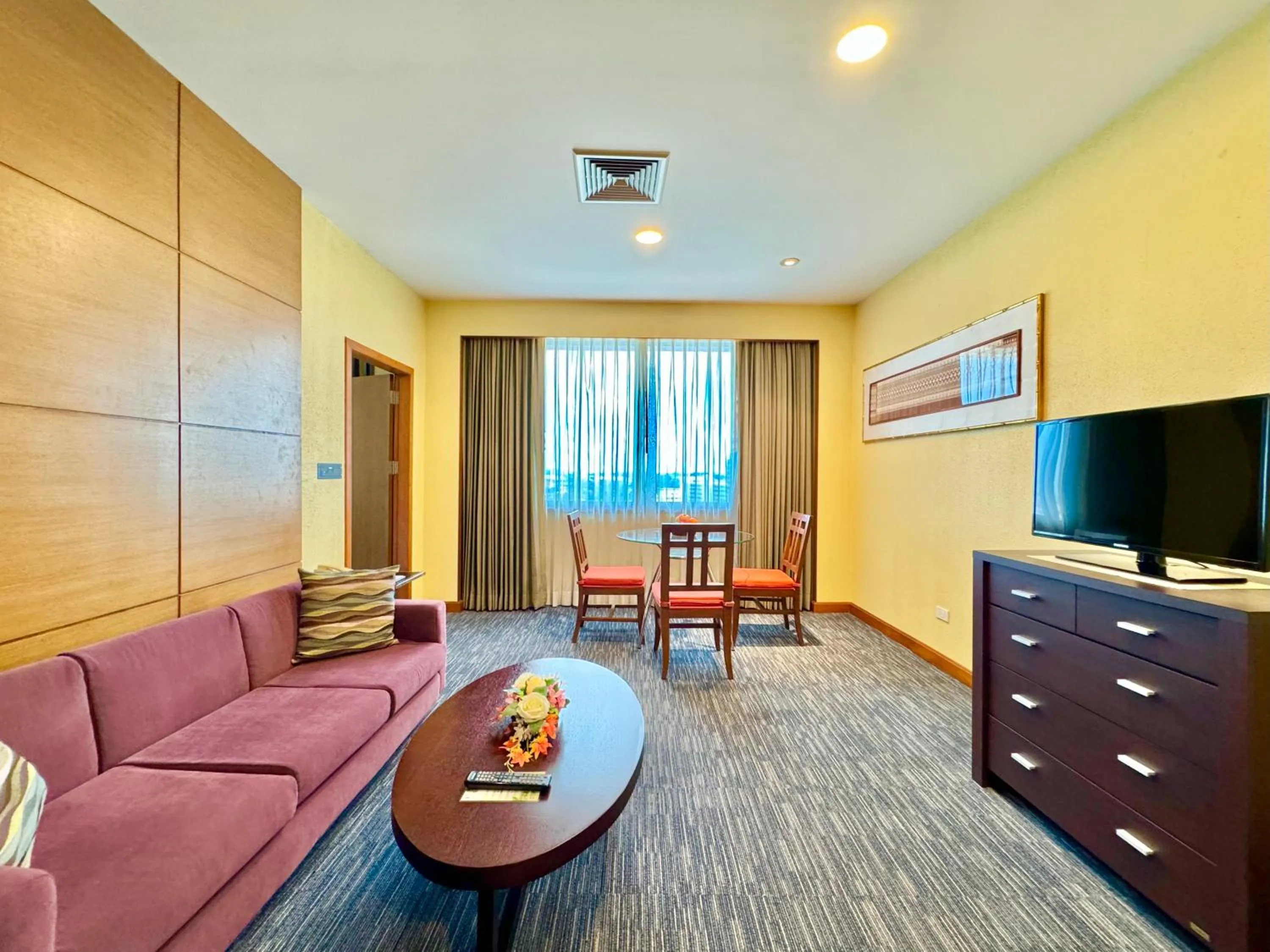 Living room in Phuket Merlin Hotel