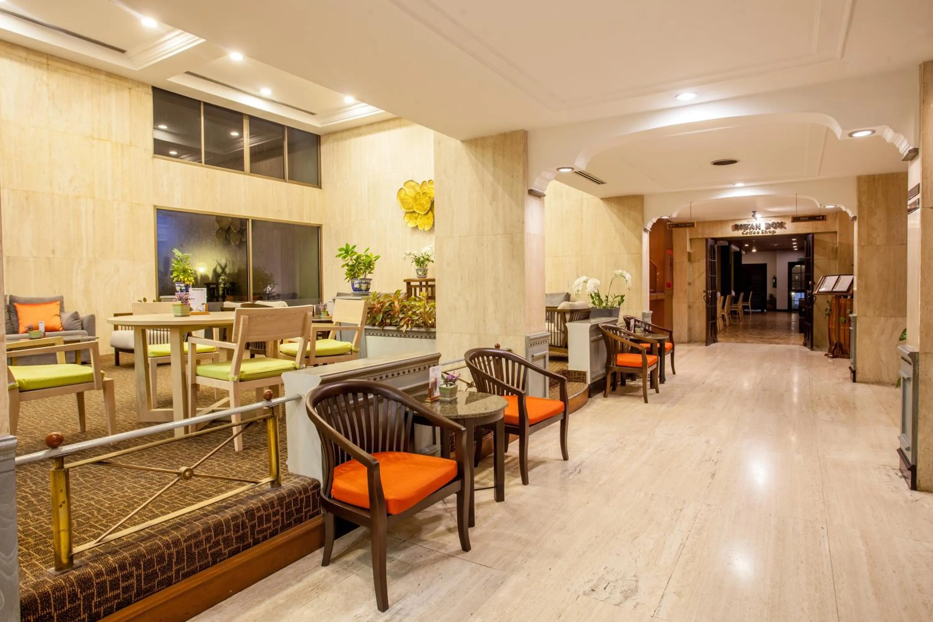 Communal lounge/ TV room in Phuket Merlin Hotel