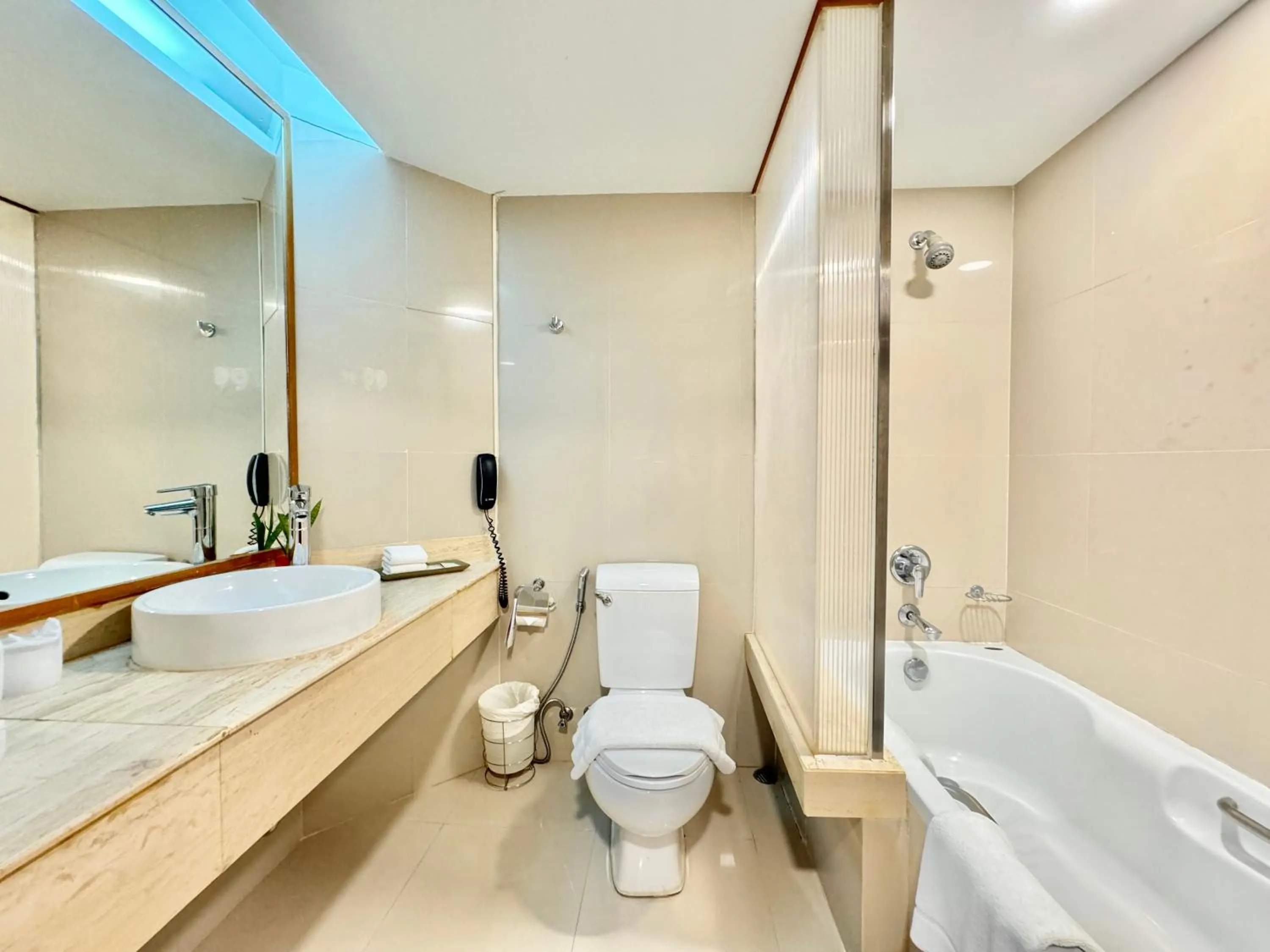 Bathroom in Phuket Merlin Hotel