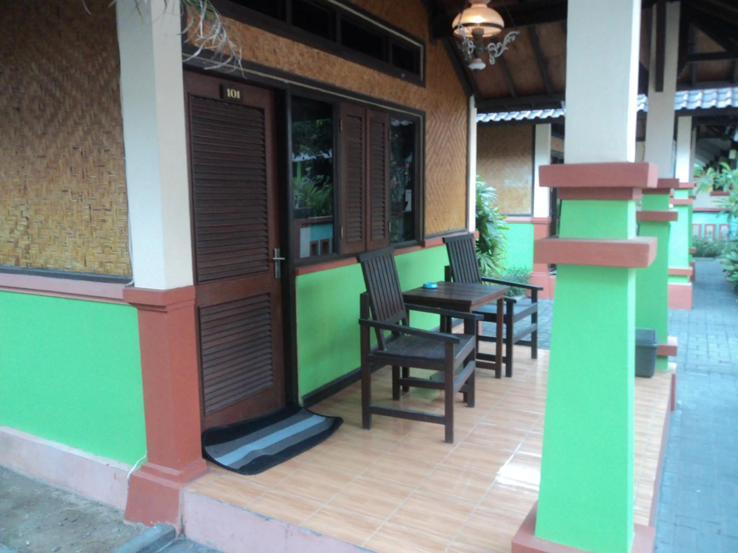 Patio in Bali Diva Hotel Kuta