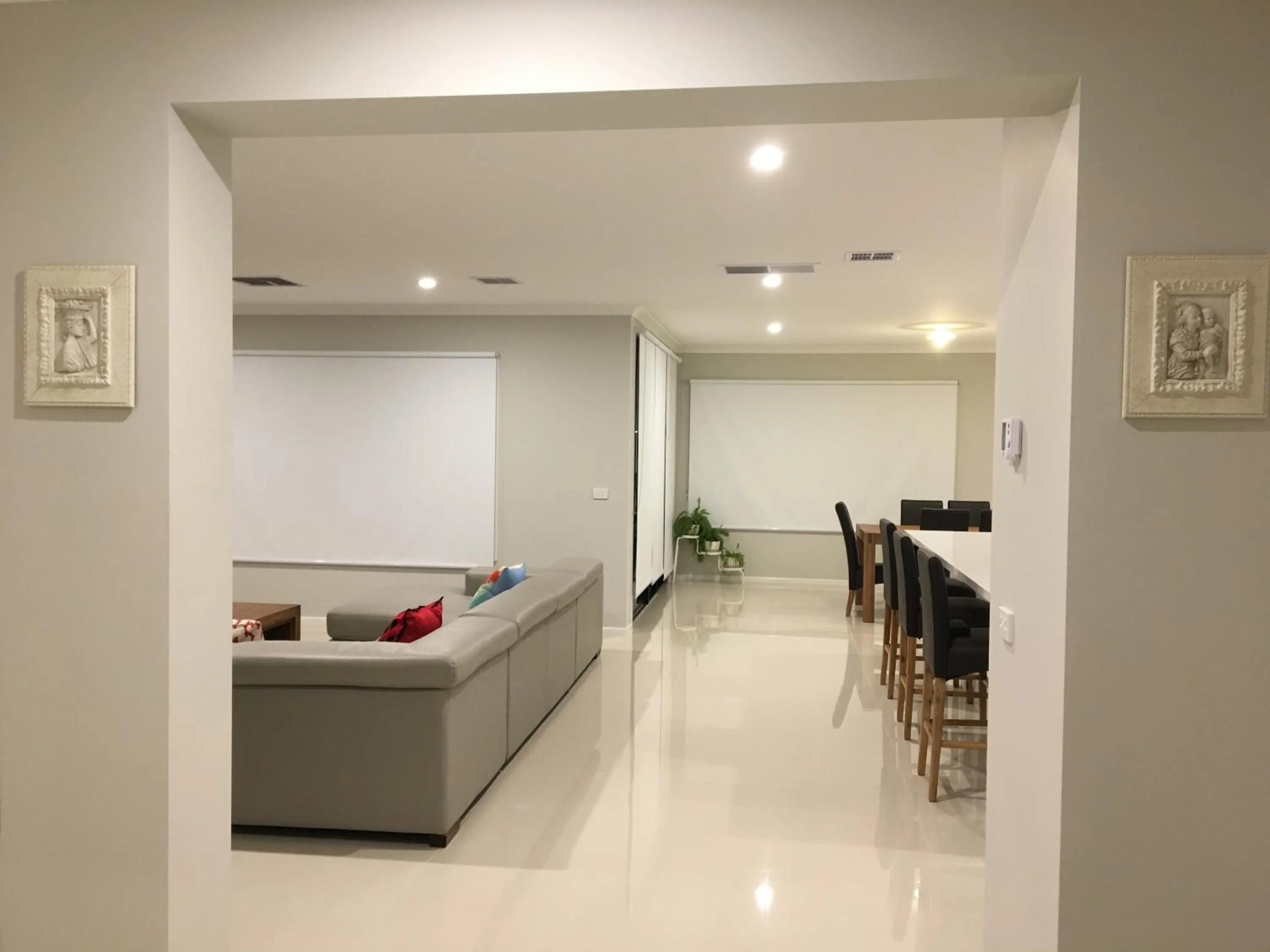 Communal kitchen in Apple House Truganina