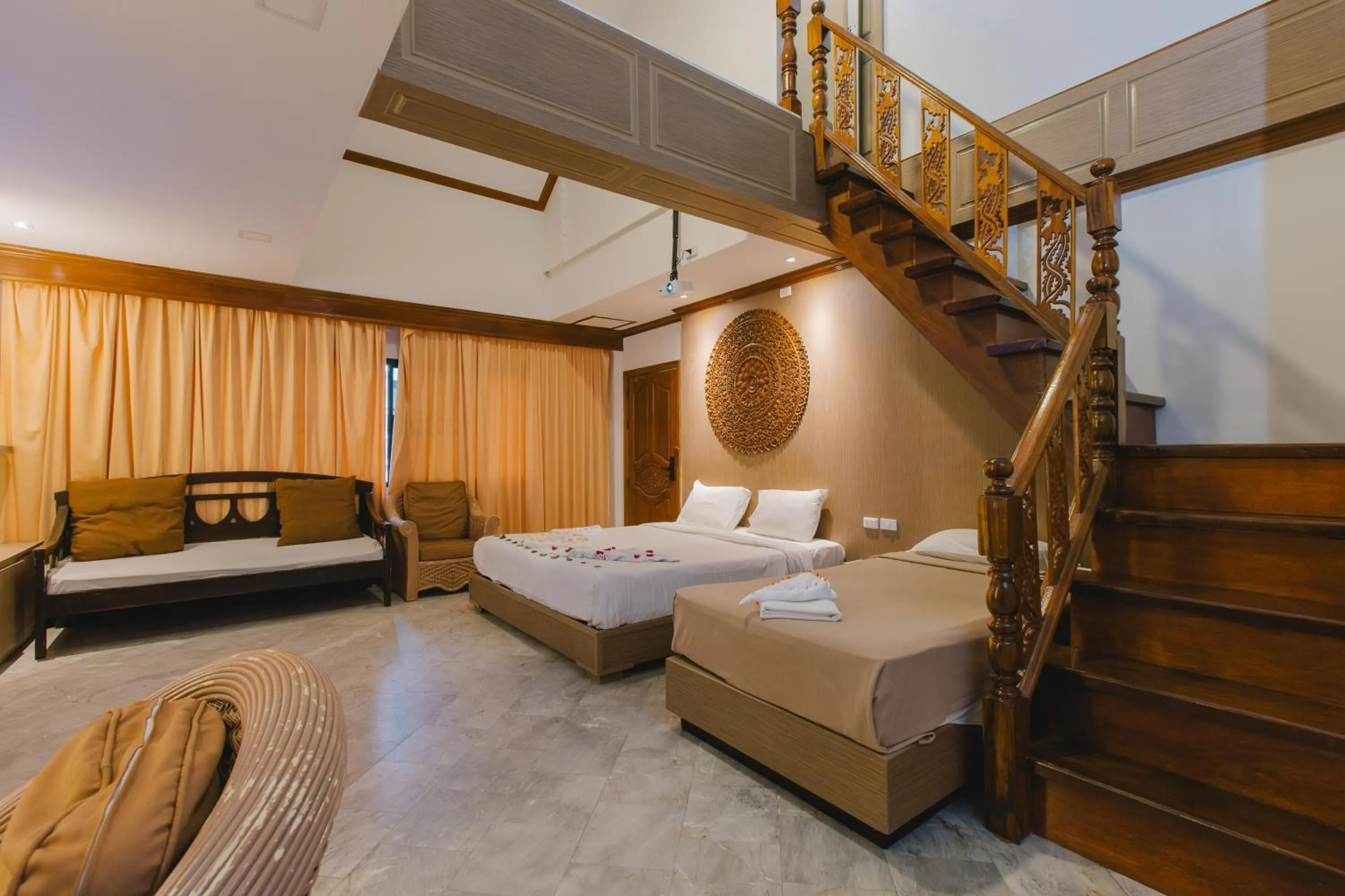 Photo of the whole room, Bed in Royal Prince Residence, Patong Beach