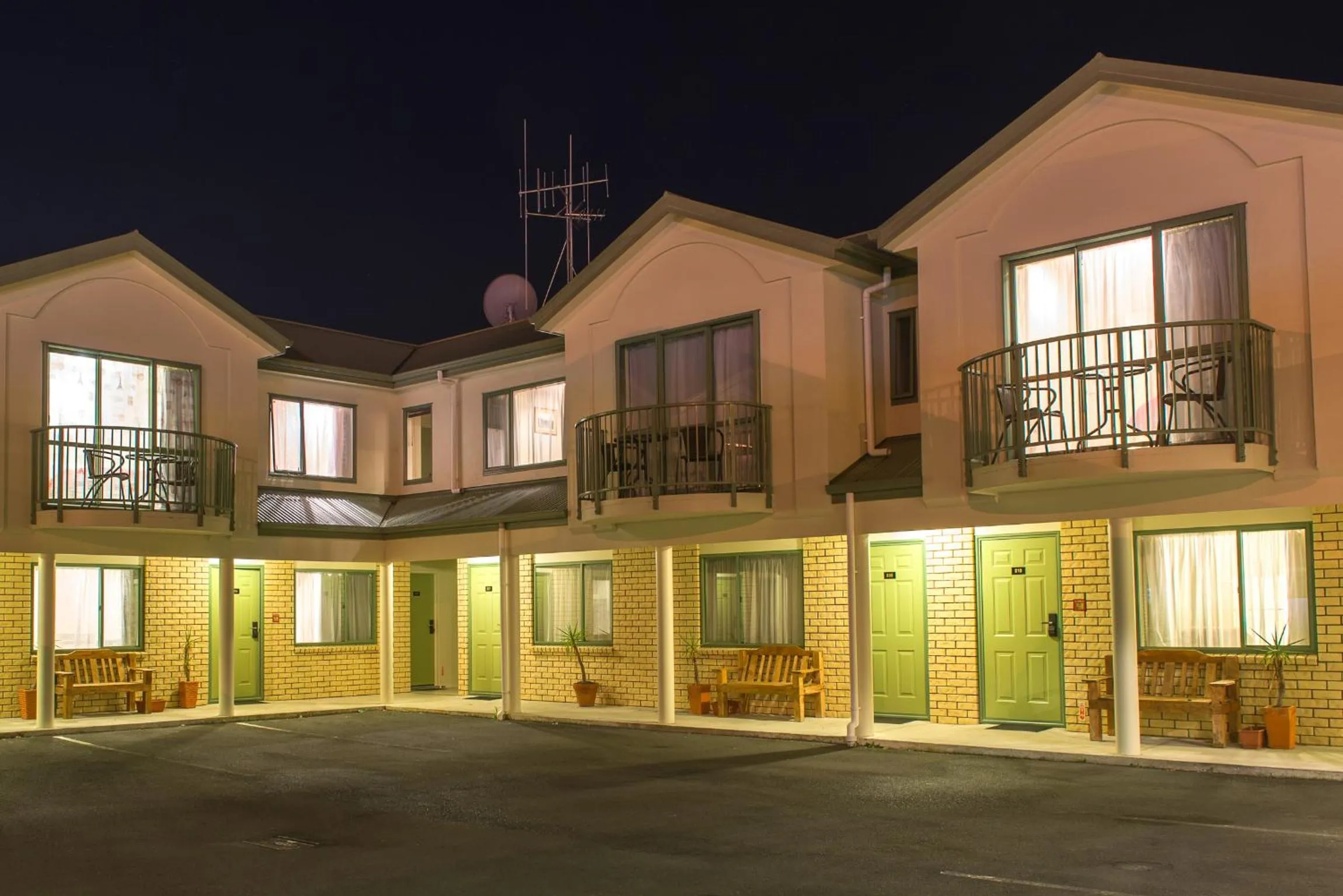 Facade/entrance in Hamilton Settlers Motor lodge