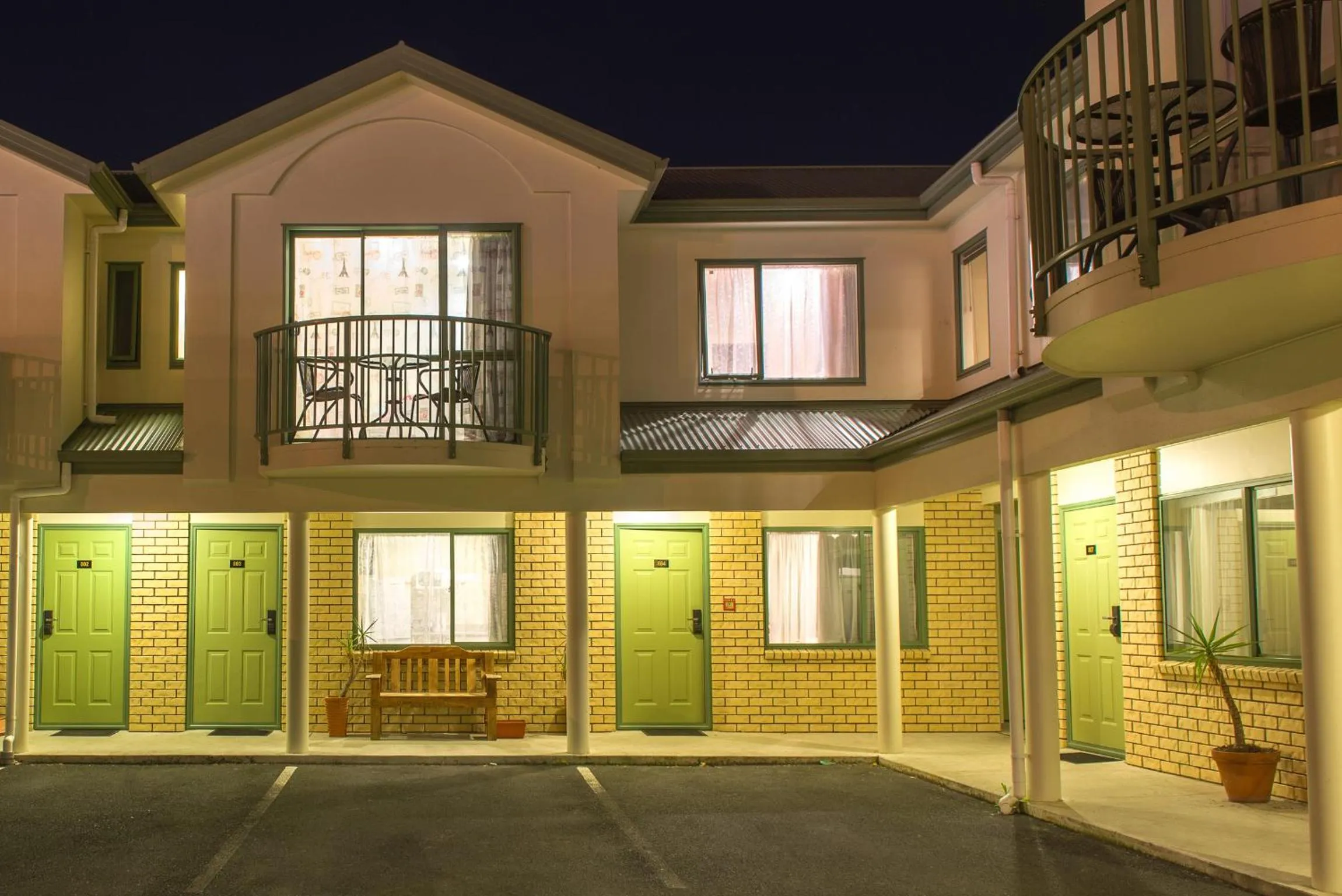 Facade/entrance in Hamilton Settlers Motor lodge
