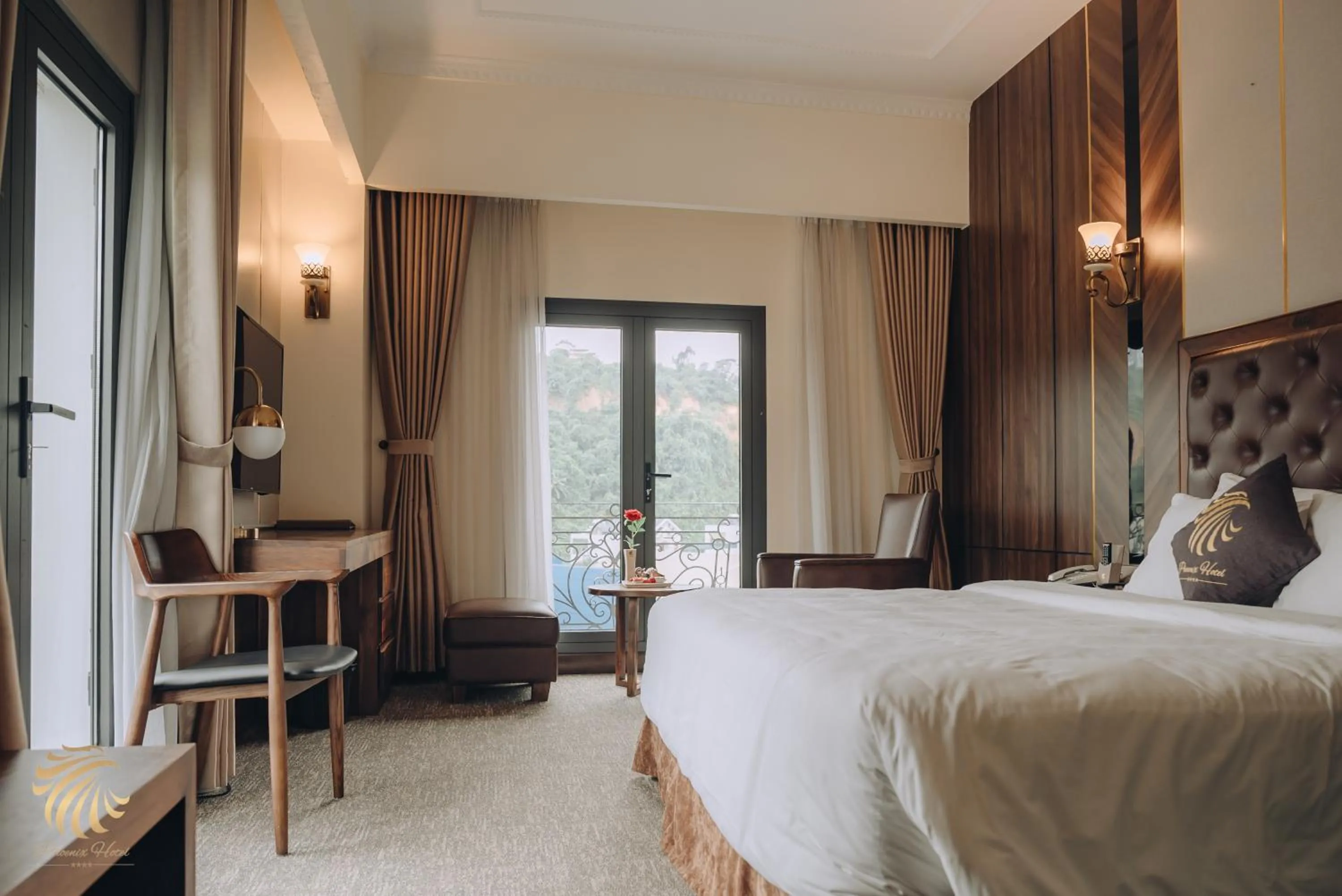 Photo of the whole room, Bed in Phoenix Hotel Hà Giang