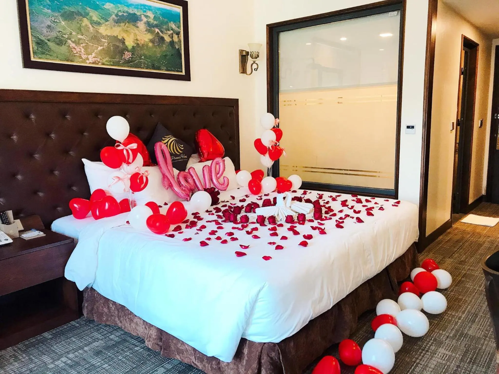 Photo of the whole room, Bed in Phoenix Hotel Hà Giang