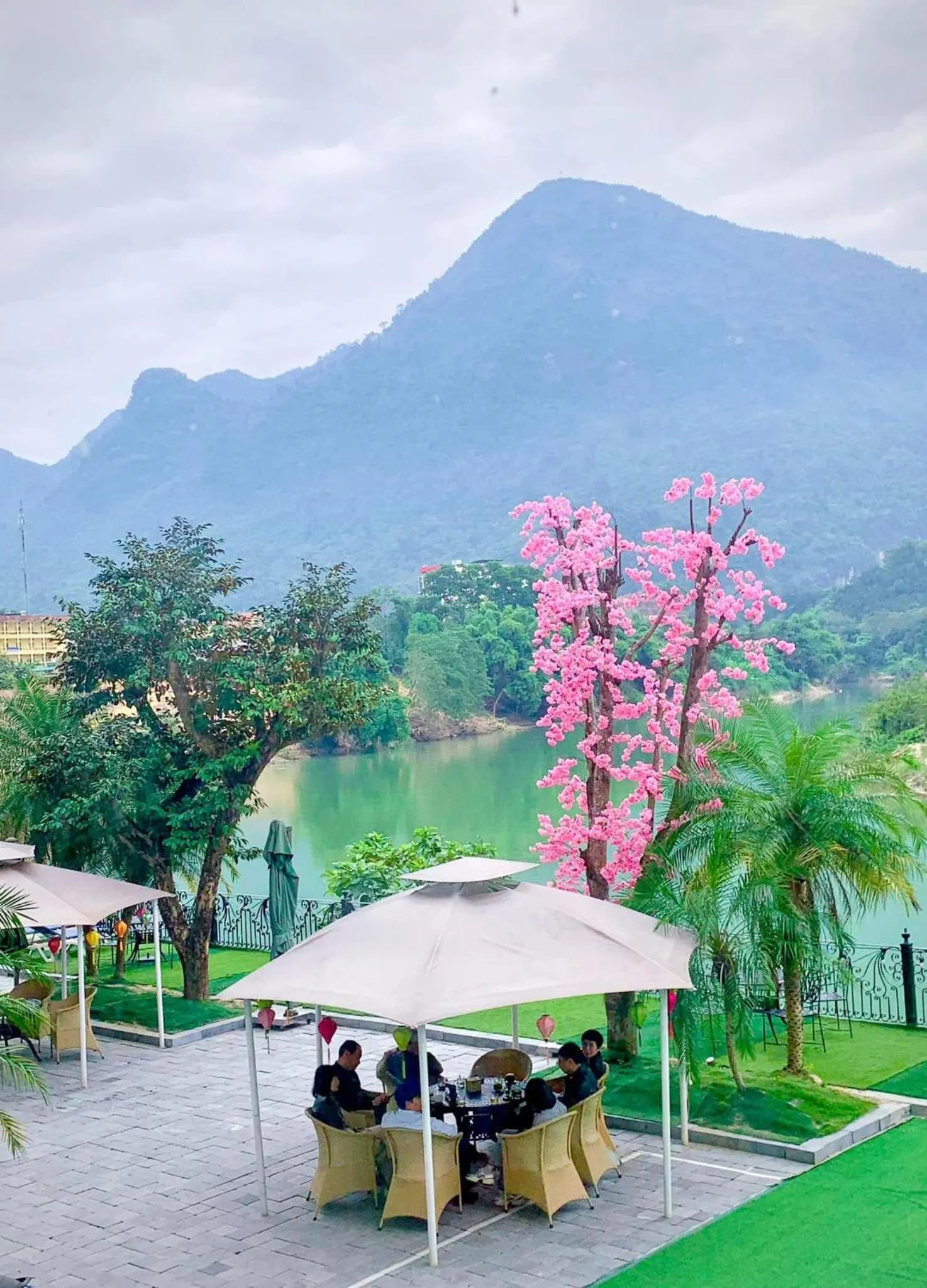 Garden in Phoenix Hotel Hà Giang