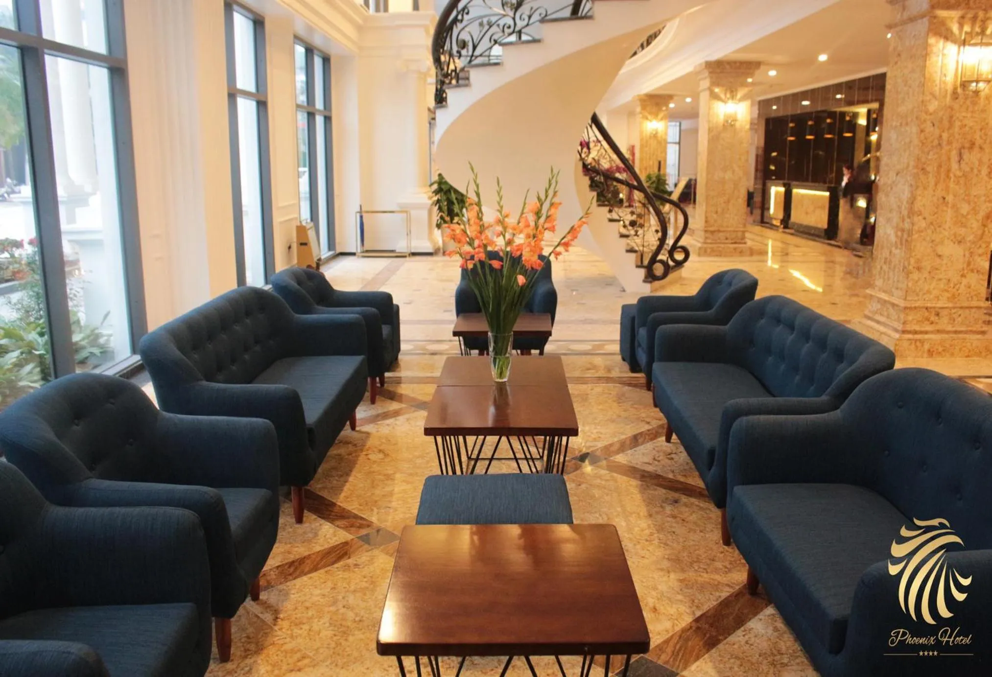 Living room in Phoenix Hotel Hà Giang