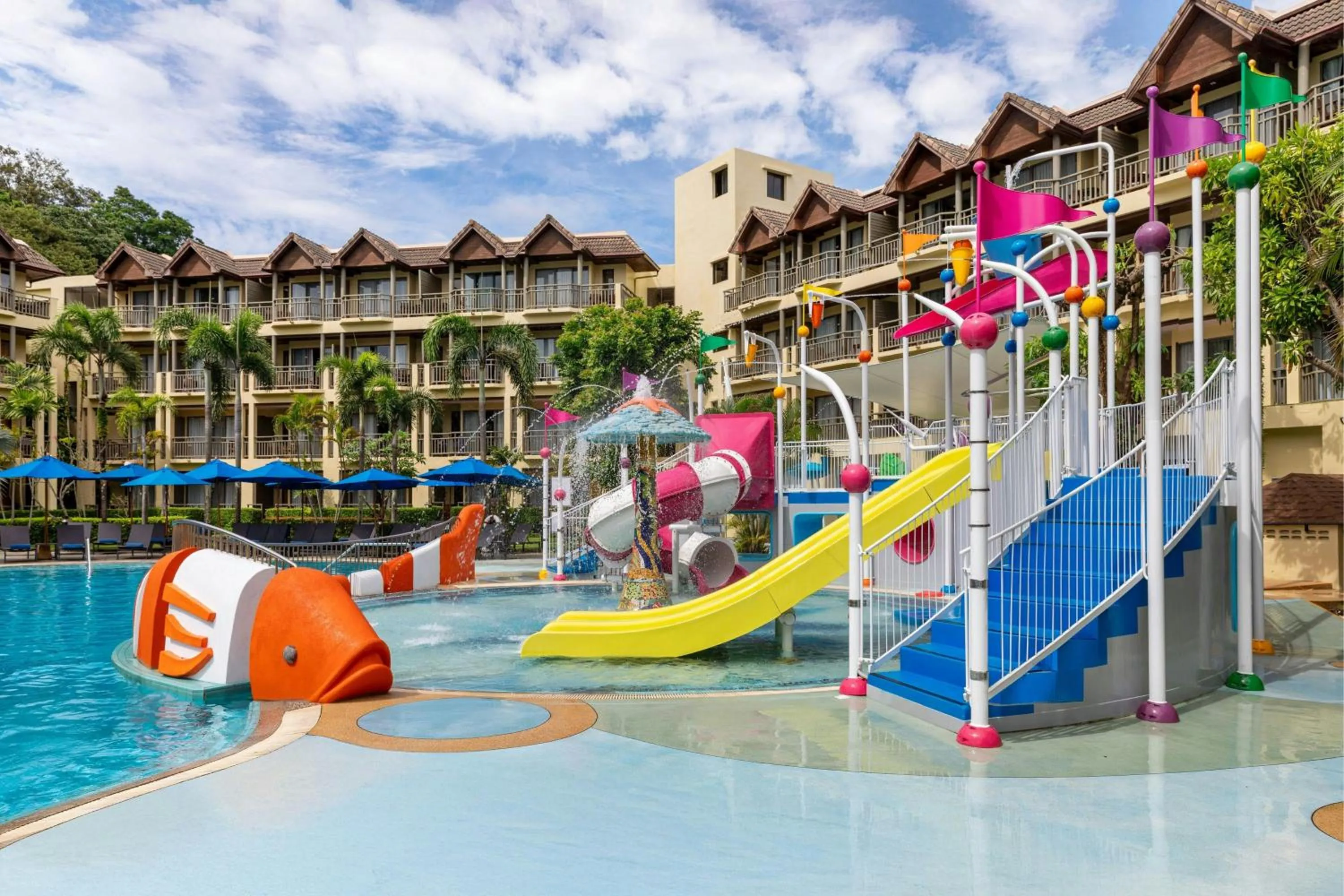 Fitness centre/facilities in Phuket Marriott Resort & Spa, Merlin Beach