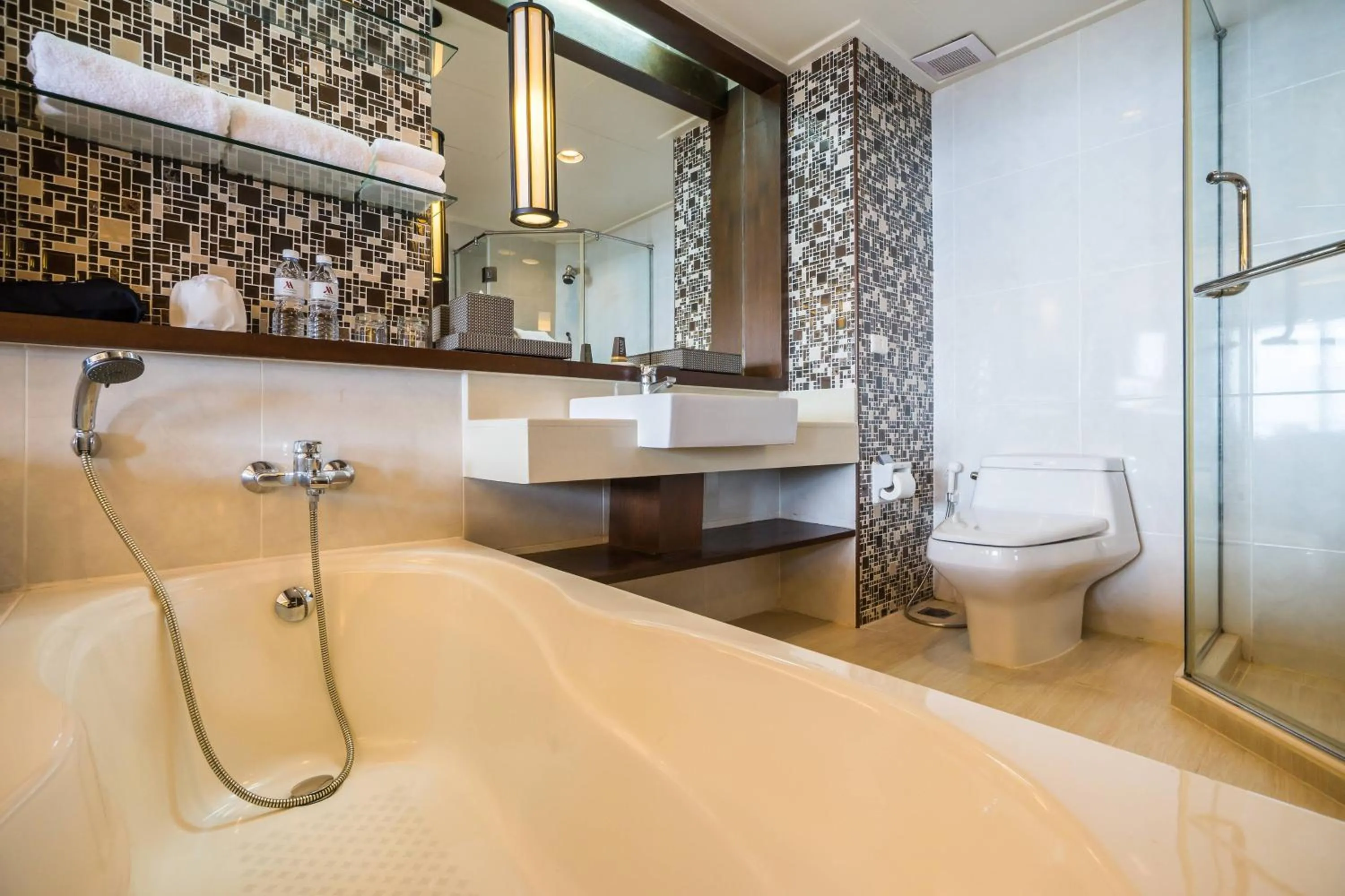 Bathroom in Phuket Marriott Resort & Spa, Merlin Beach