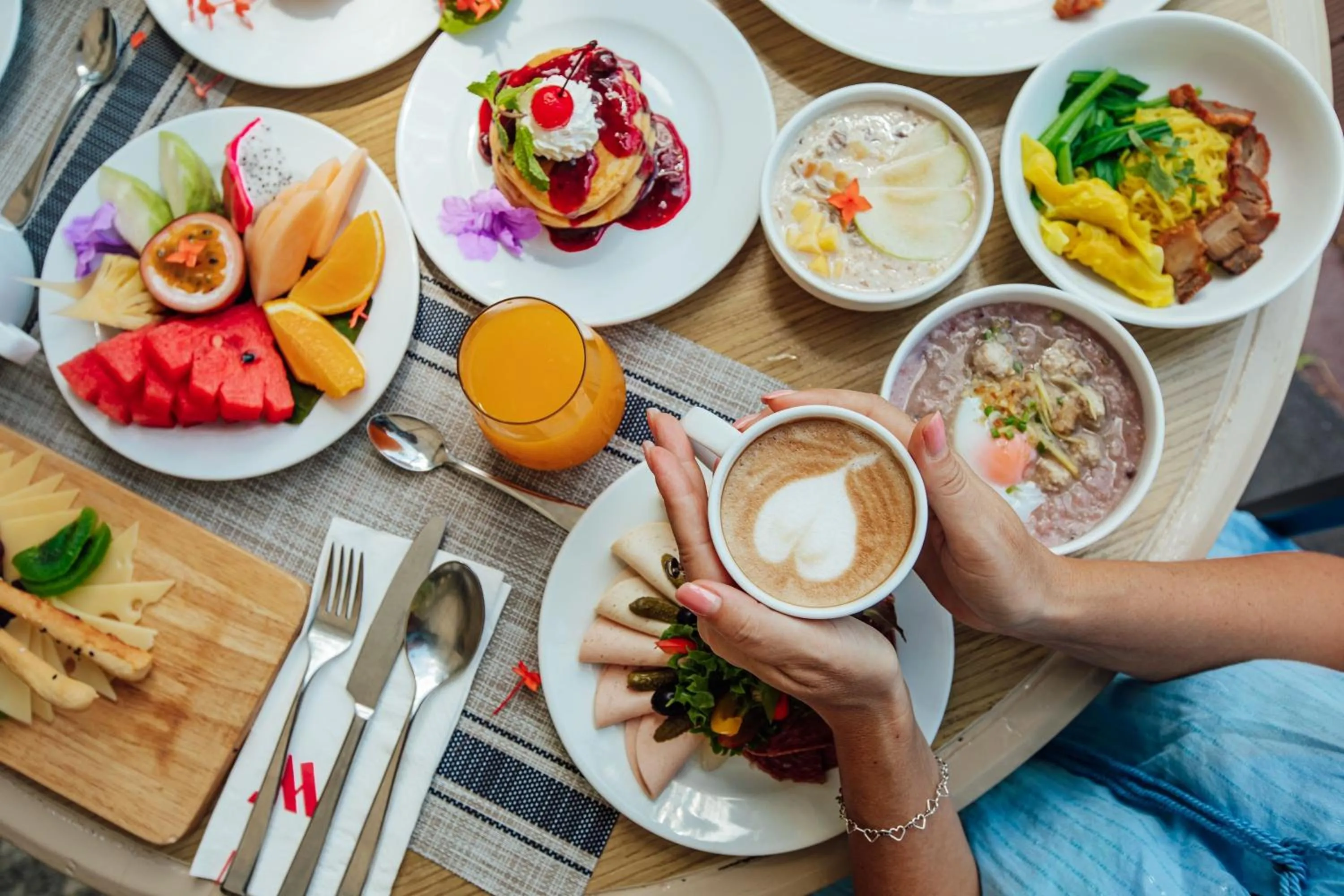 Breakfast in Phuket Marriott Resort & Spa, Merlin Beach