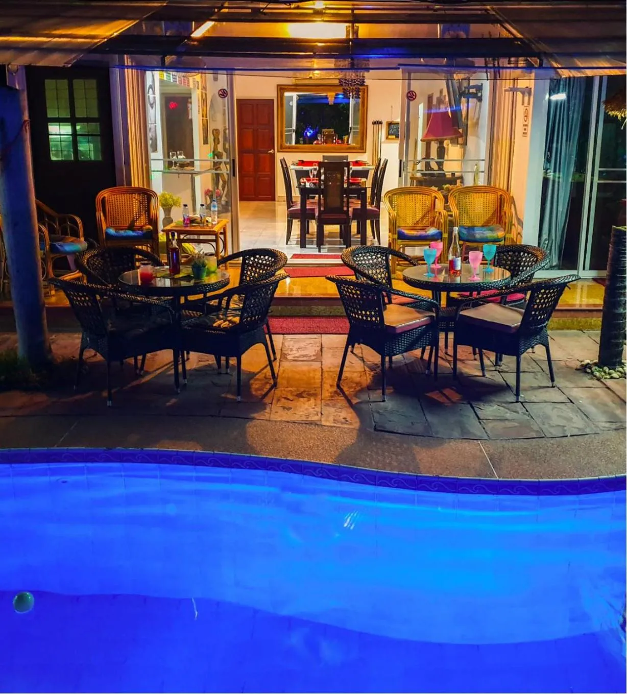 Patio in Siri Villas Pattaya