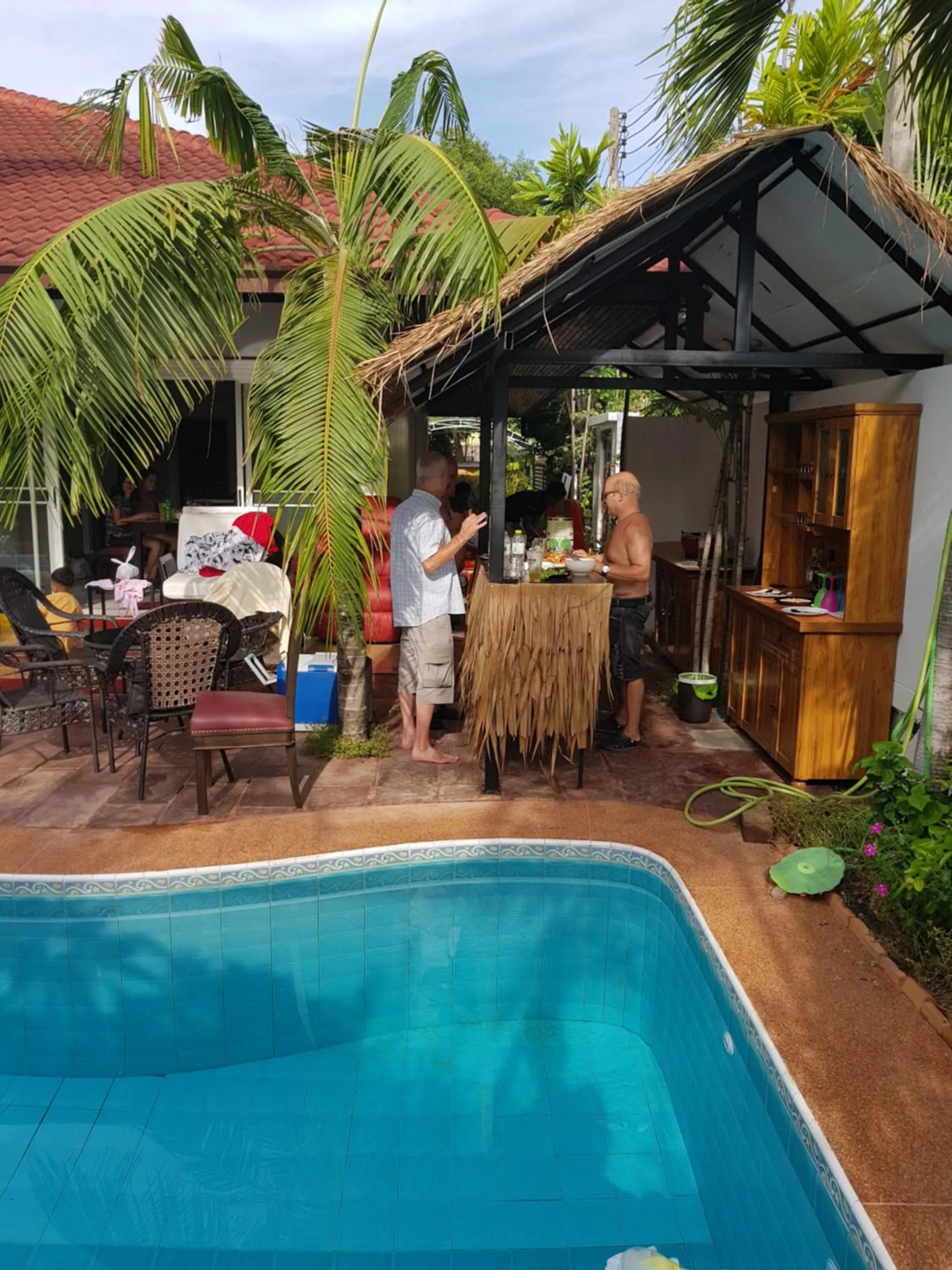 Lounge or bar in Siri Villas Pattaya